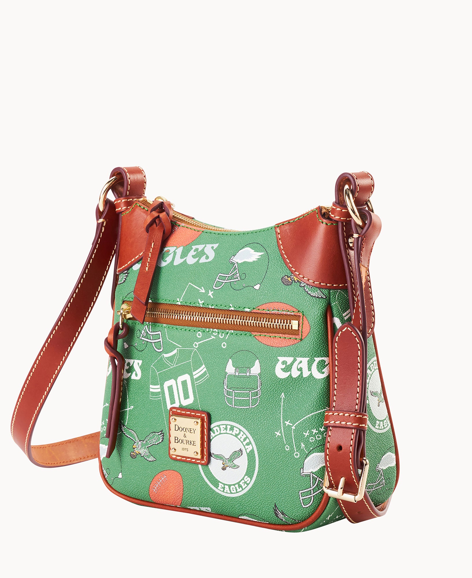 NFL Eagles Front Zip Crossbody - Image 2