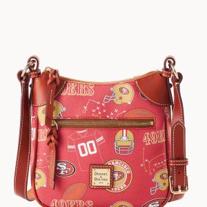 NFL 49ERS Front Zip Crossbody