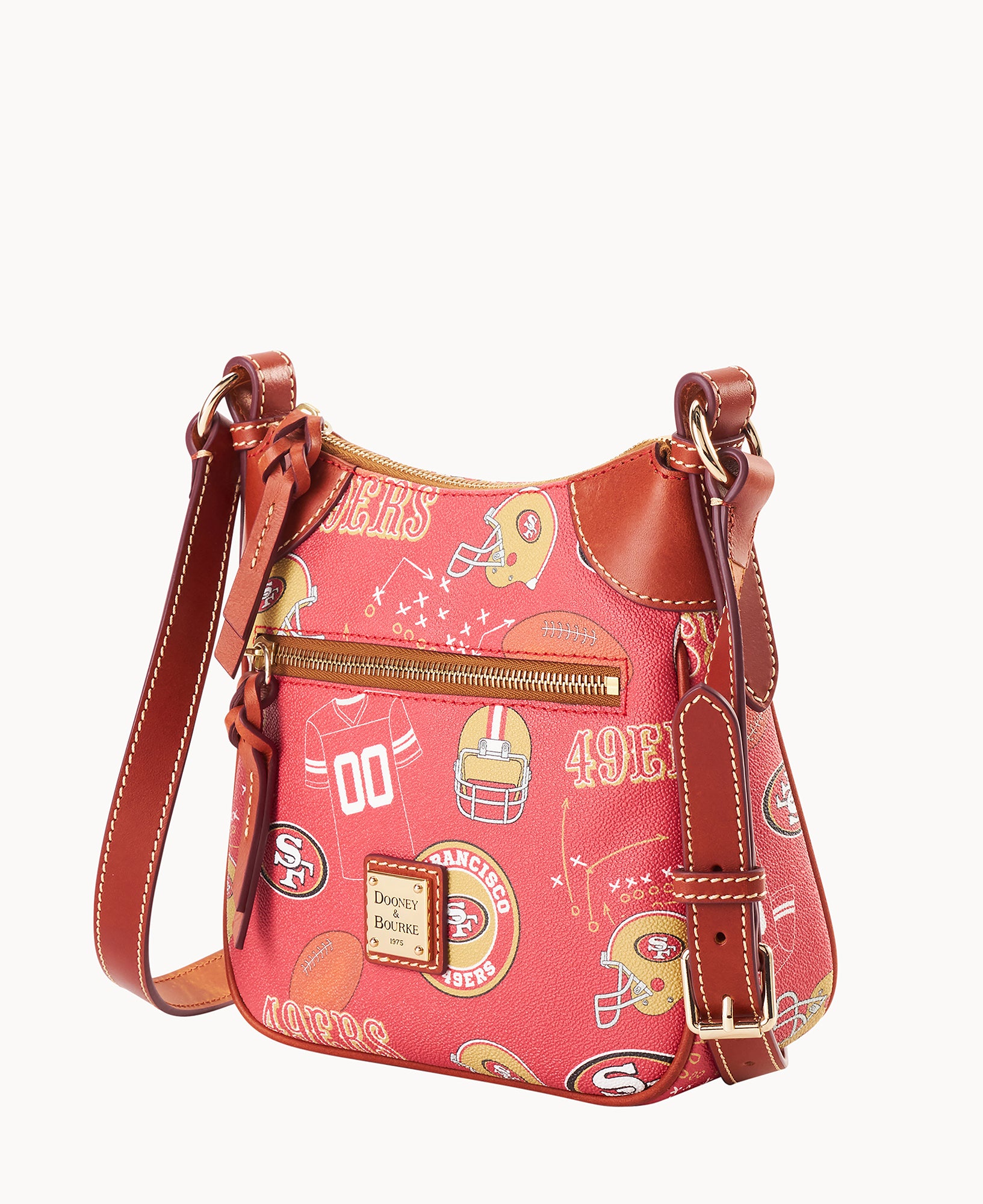 NFL 49ERS Front Zip Crossbody - Image 2