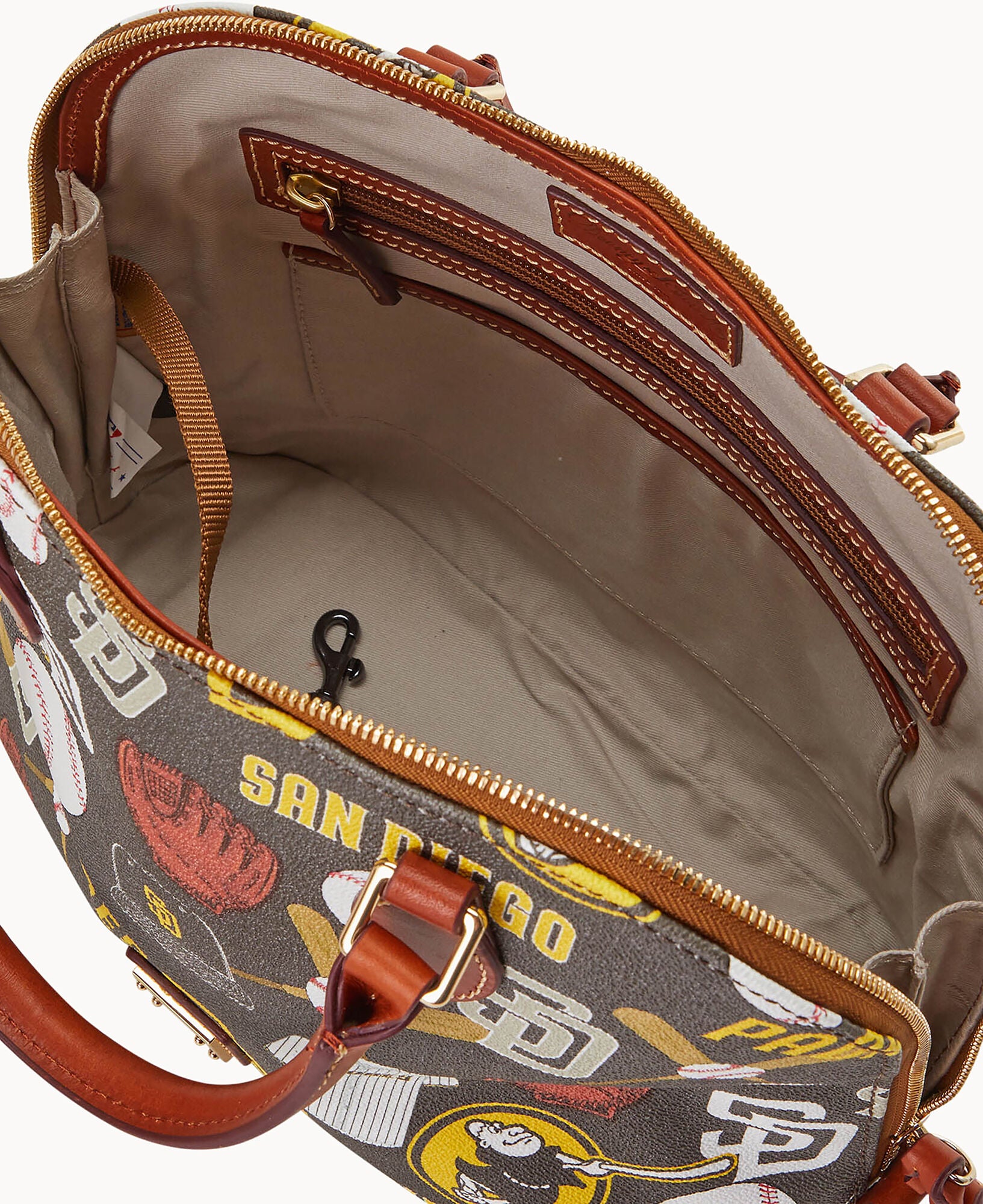 MLB Padres Zip Zip Satchel - Image 3