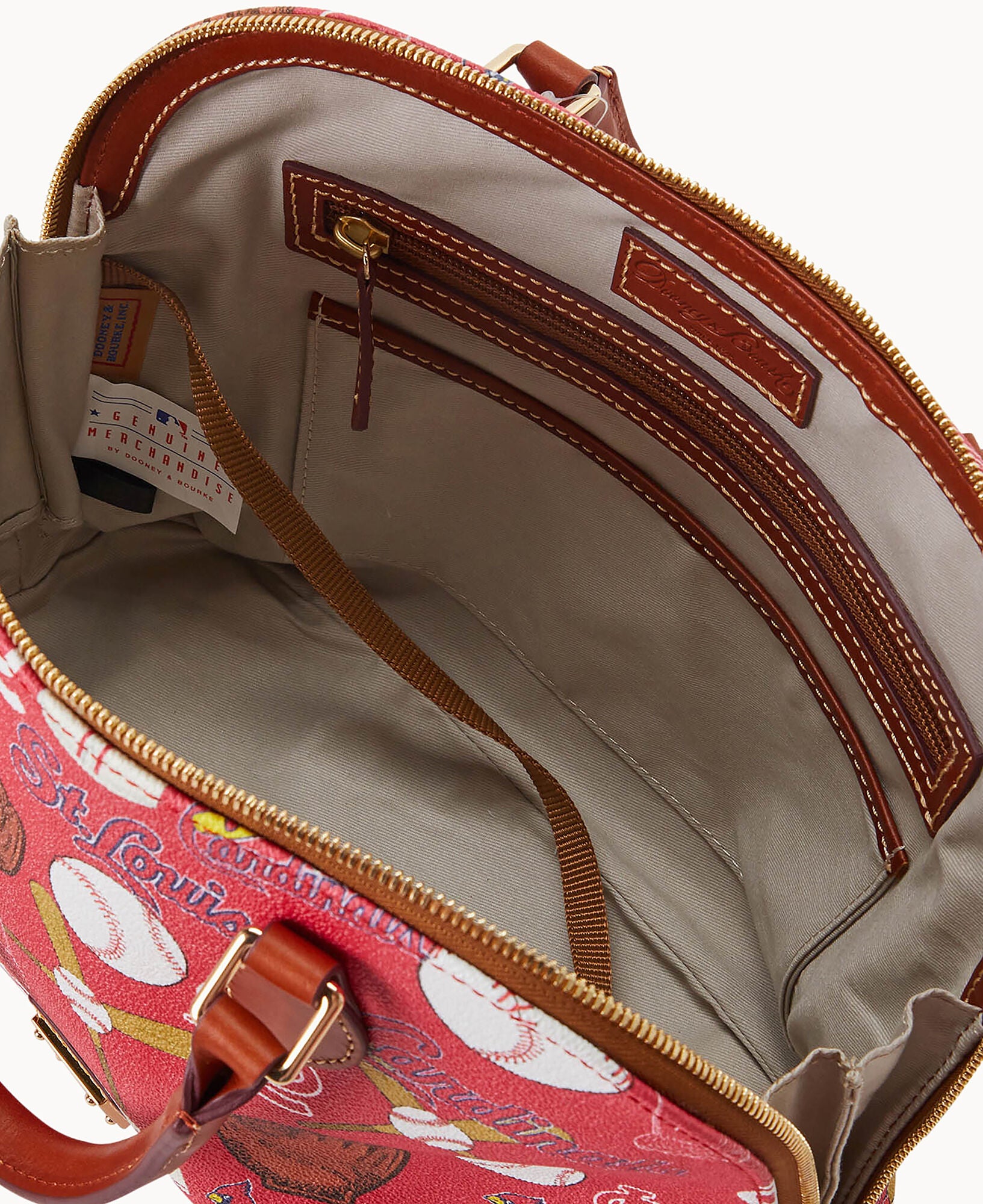 MLB Cardinals Zip Zip Satchel - Image 3