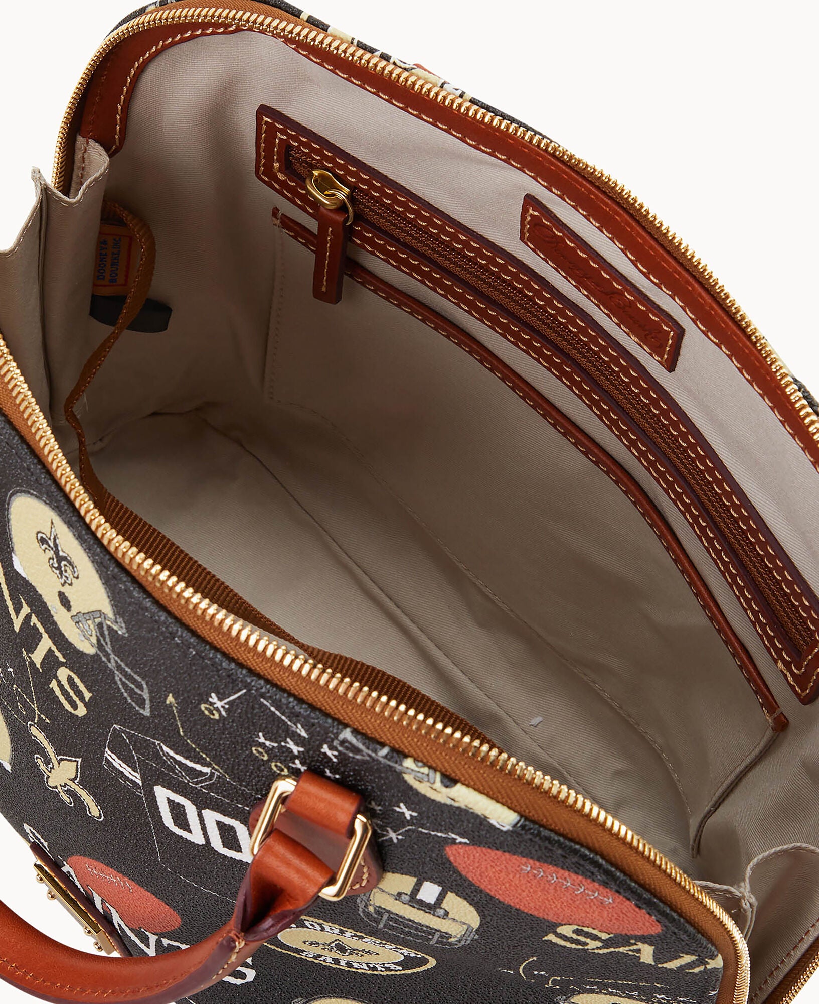 NFL Saints Zip Zip Satchel - Image 3