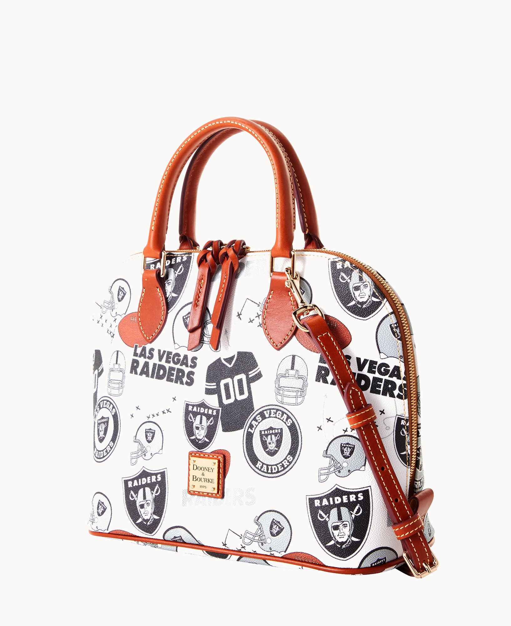 NFL Raiders Zip Zip Satchel - Image 6