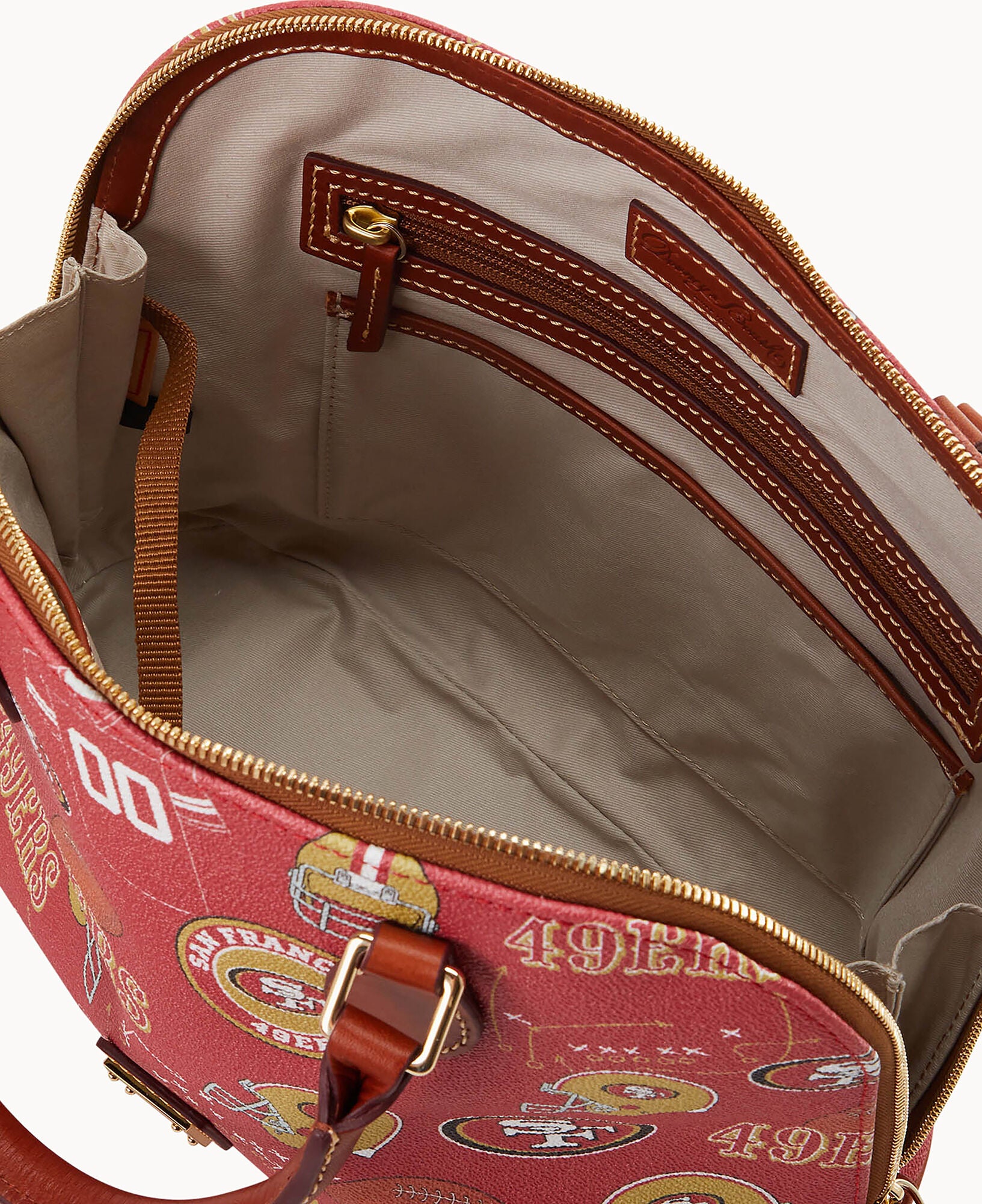 NFL 49ers Zip Zip Satchel - Image 3