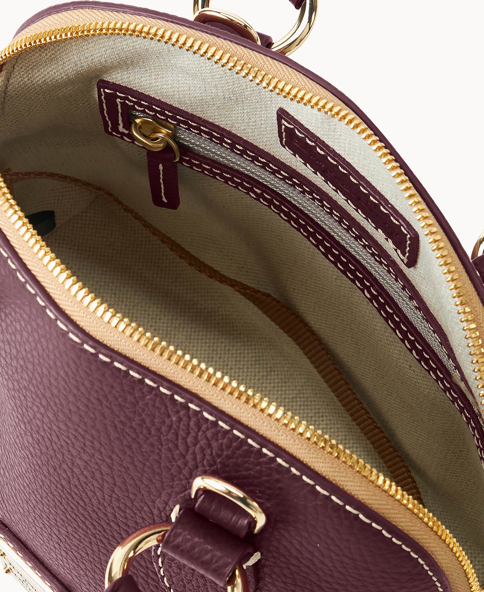 Lucca Leather Small Satchel - Image 19