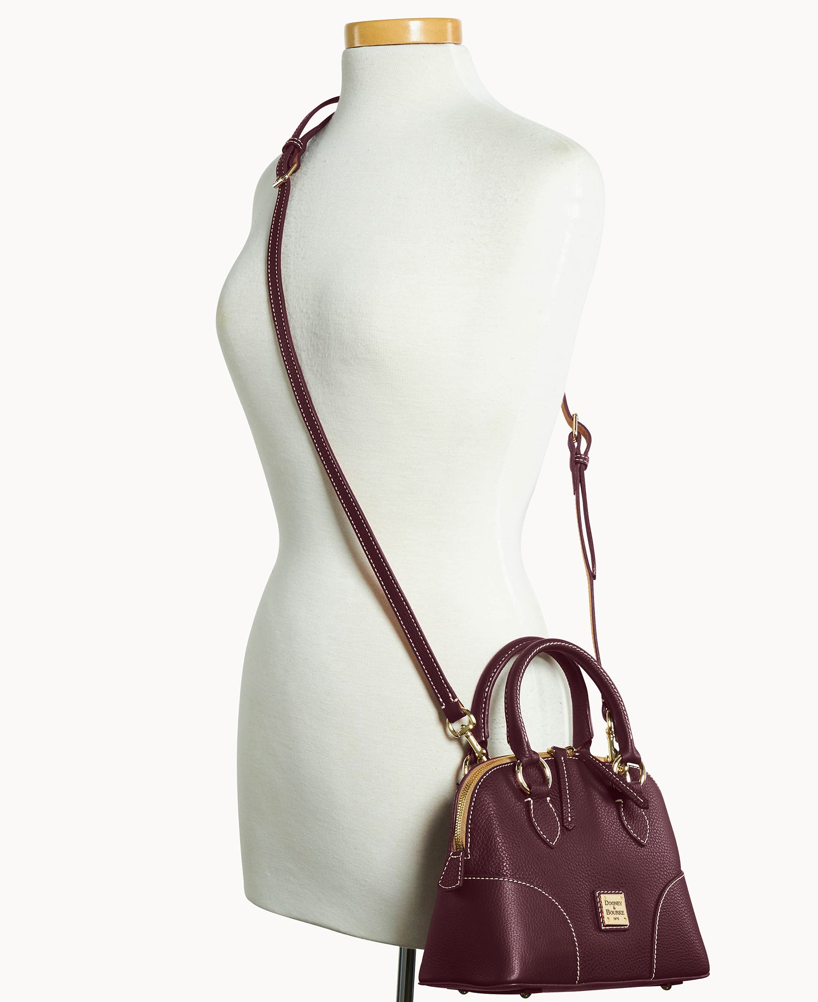 Lucca Leather Small Satchel - Image 20