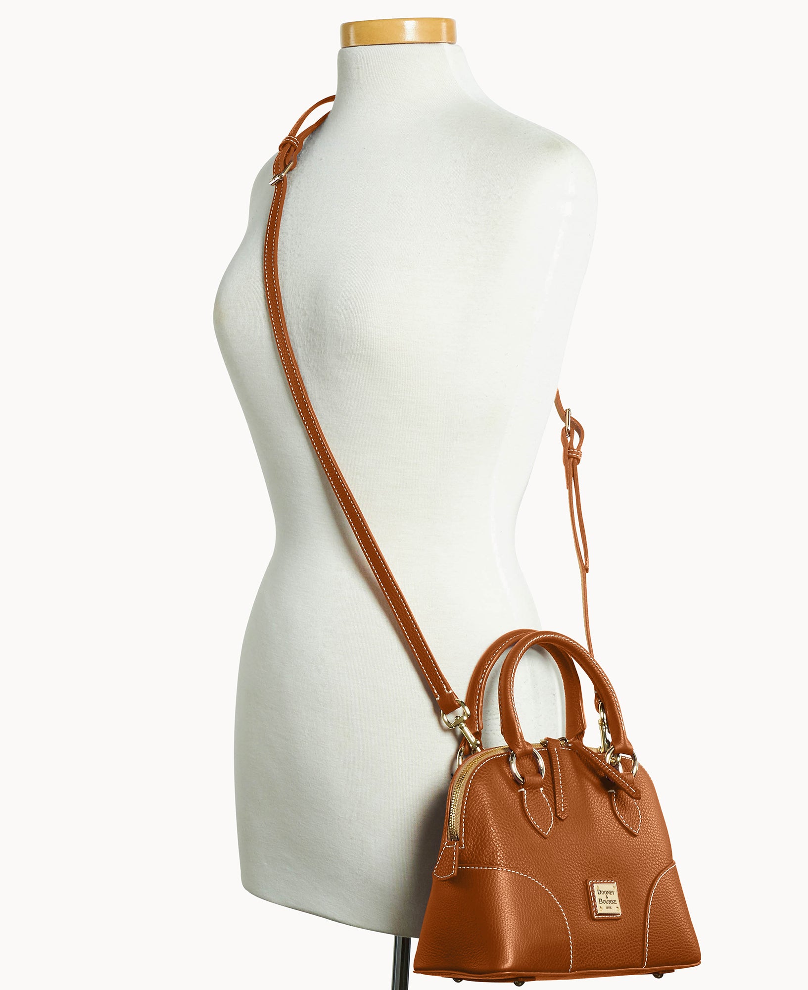 Lucca Leather Small Satchel - Image 24