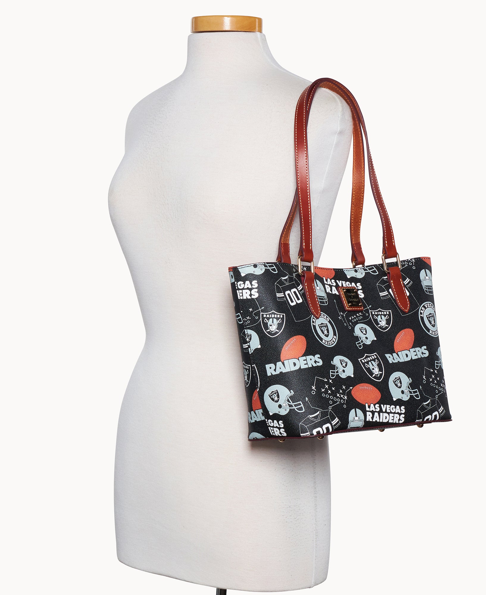 NFL Raiders Small Jessie Tote - Image 5