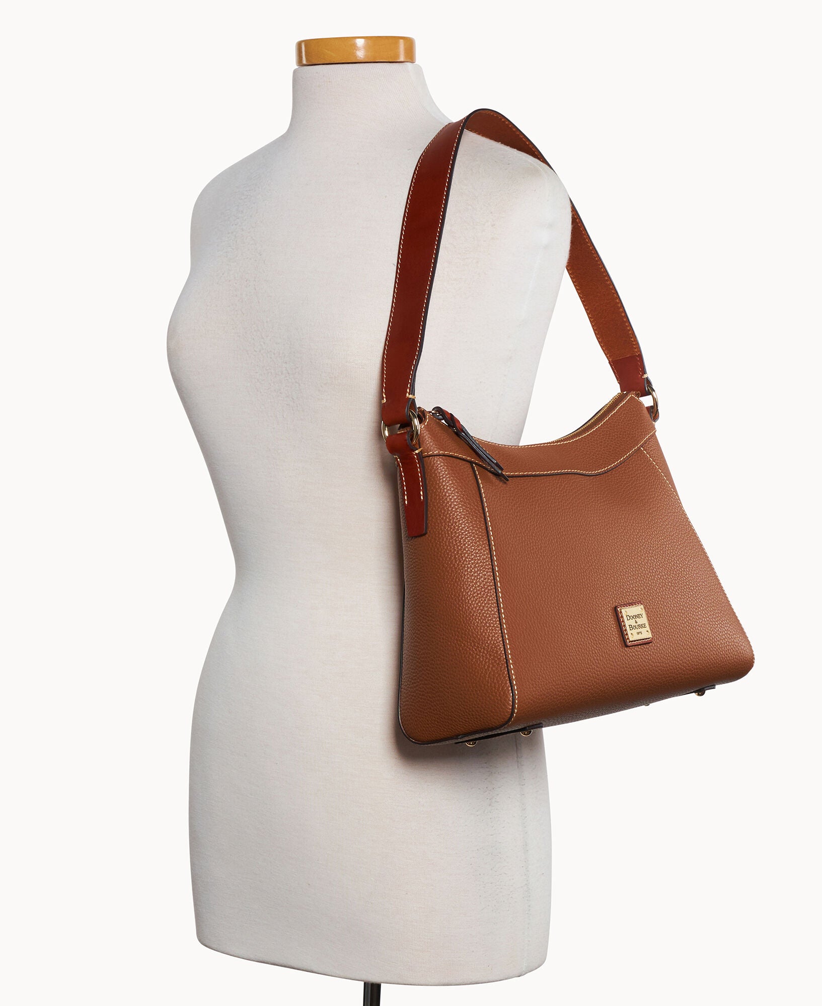 Pebble Grain Large Cassia Hobo - Image 8