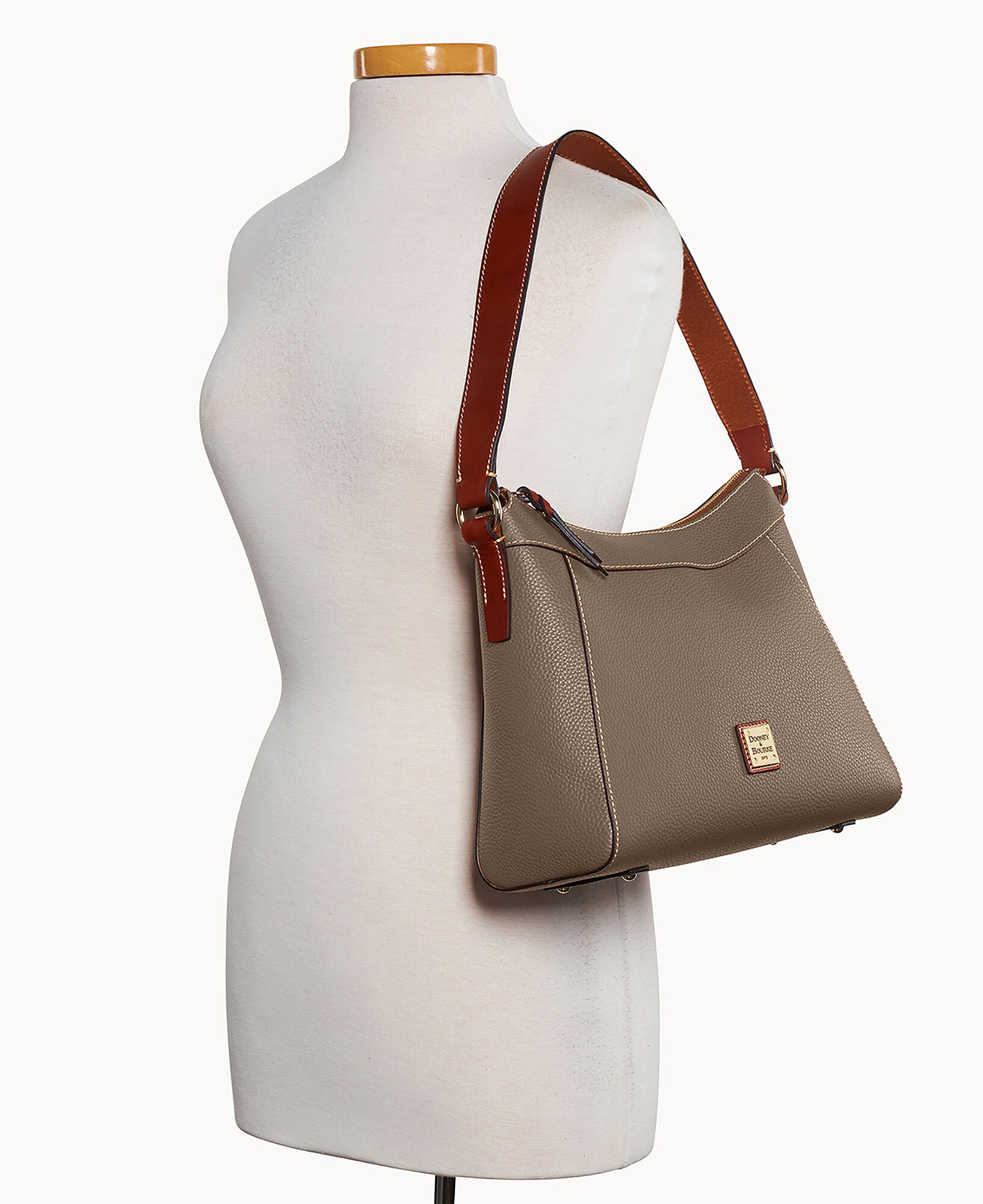 Pebble Grain Large Cassia Hobo - Image 16