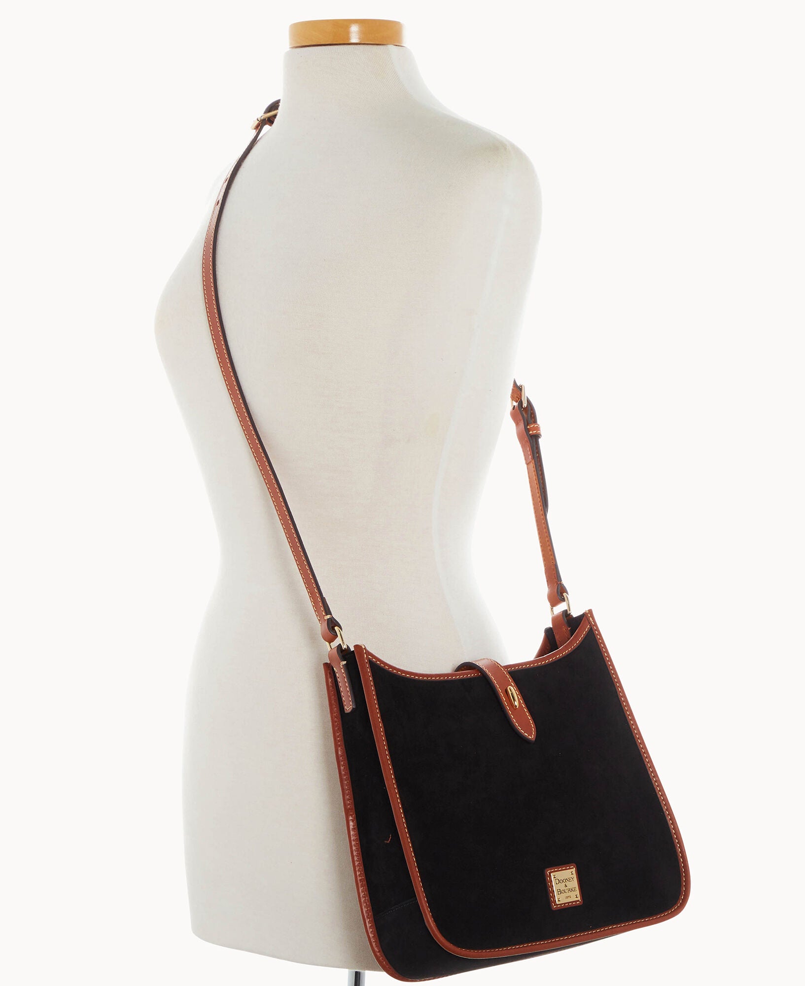 Suede Messenger Crossbody - Image 15