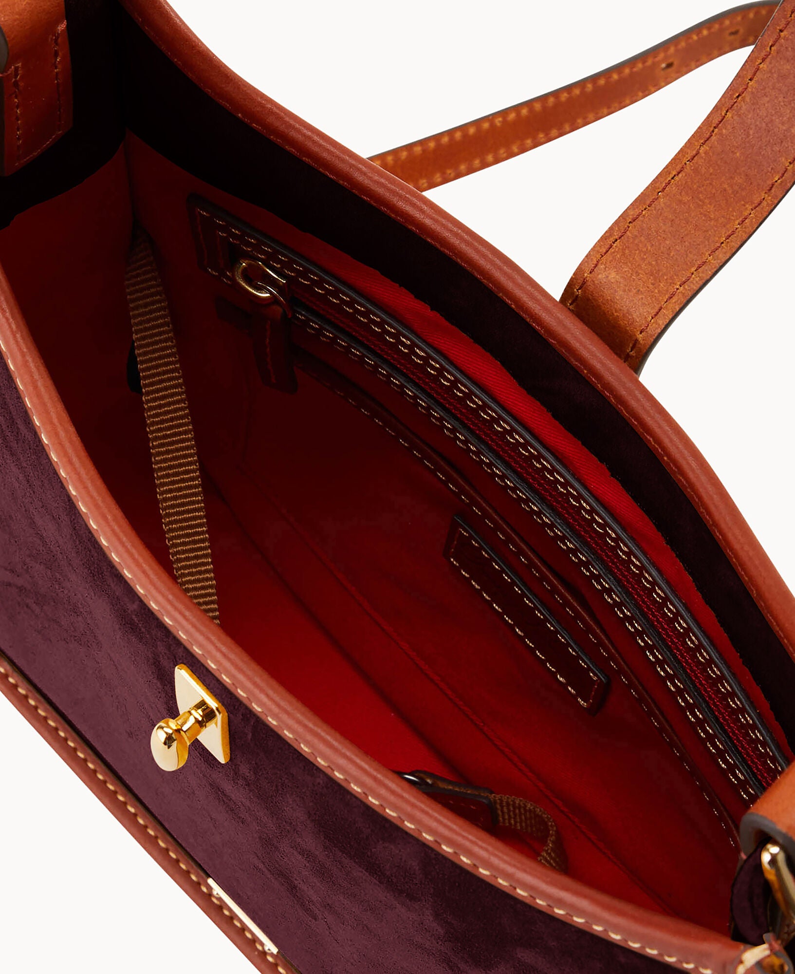Suede Messenger Crossbody - Image 18