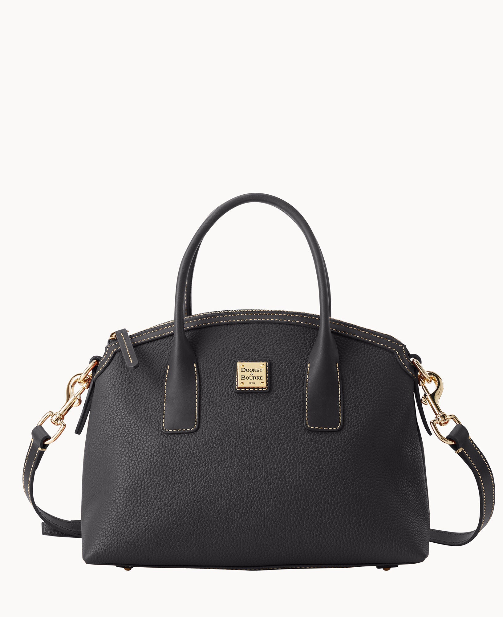 Pebble Grain Domed Satchel - Image 17
