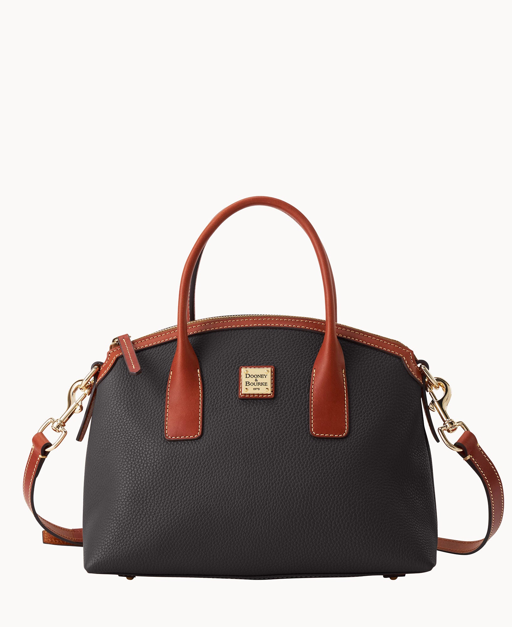 Pebble Grain Domed Satchel - Image 21