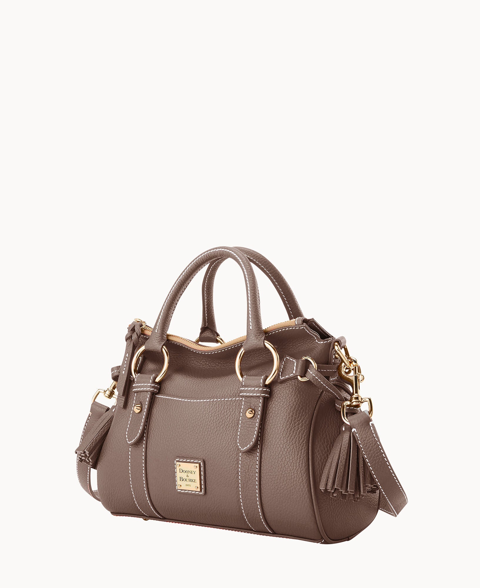 Lucca Leather Satchel With Pocket - Image 22
