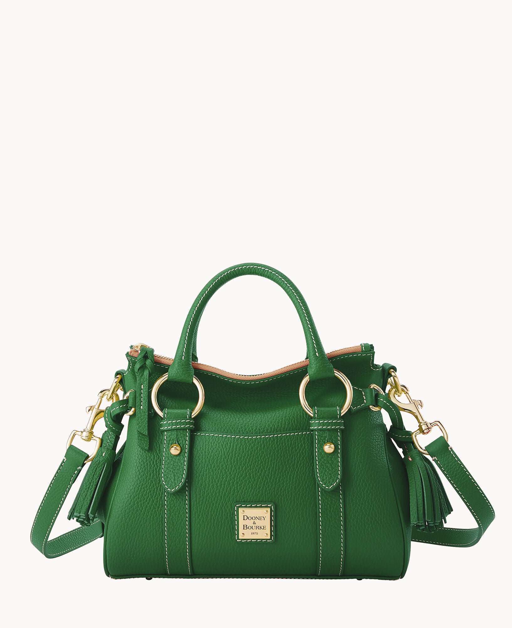 Lucca Leather Satchel With Pocket - Image 16