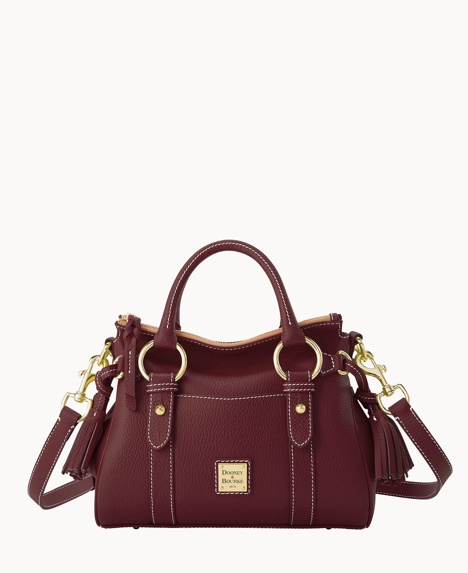 Lucca Leather Satchel With Pocket - Image 26
