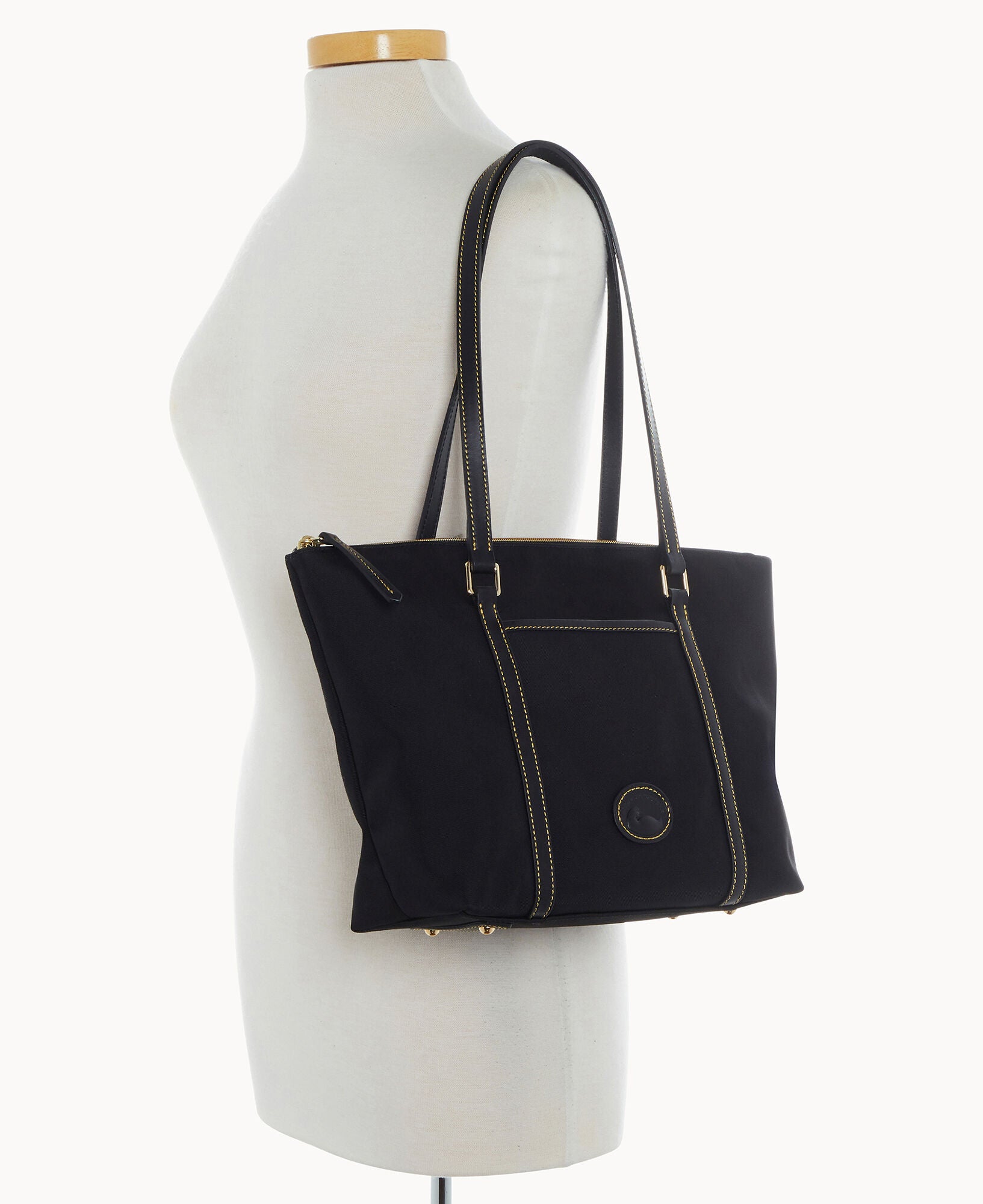 Nylon Zip Pocket Tote - Image 16