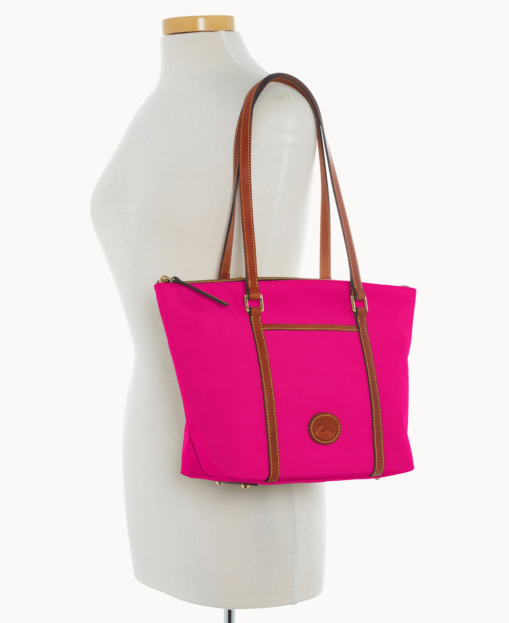 Nylon Zip Pocket Tote - Image 24
