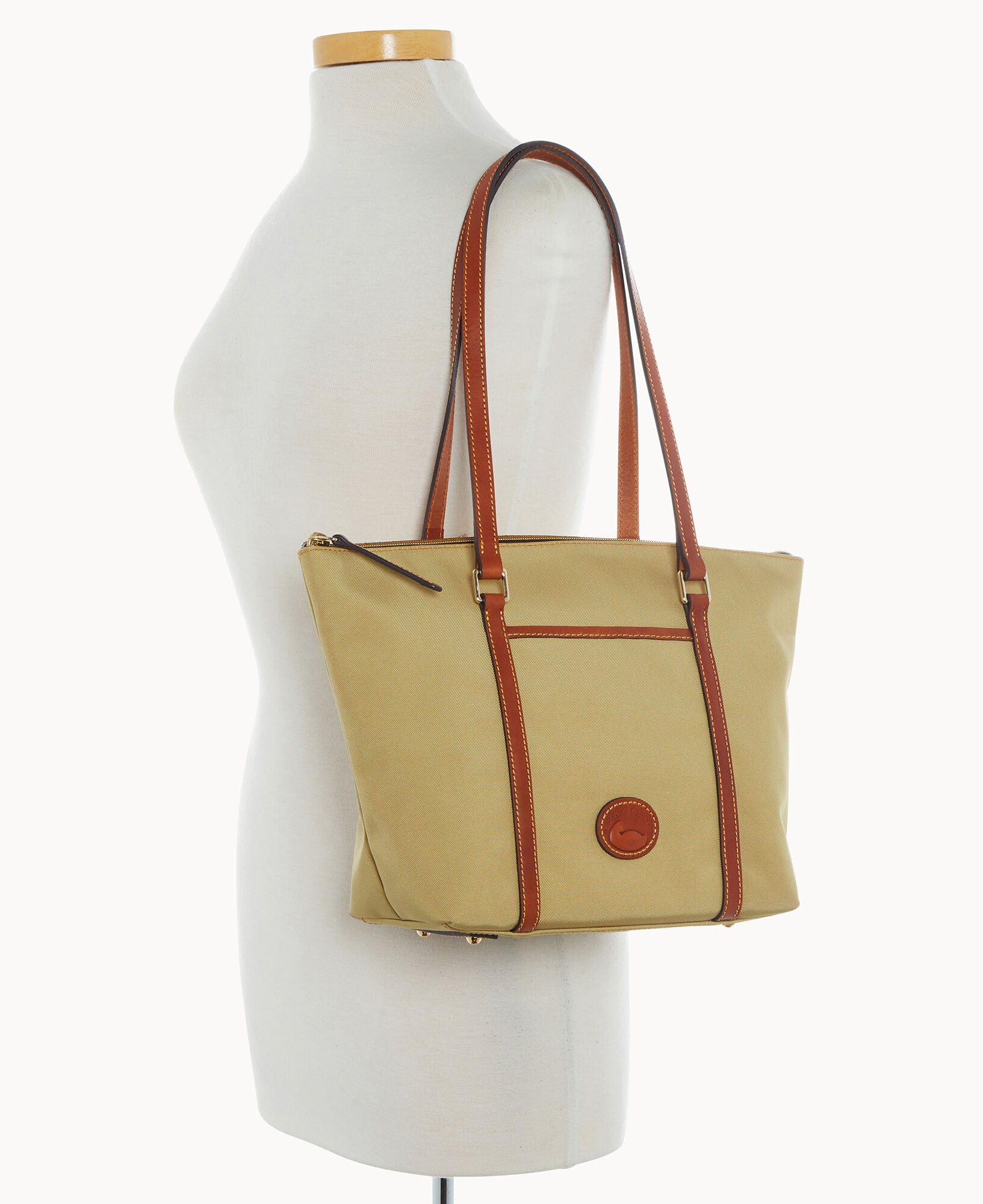 Nylon Zip Pocket Tote - Image 8