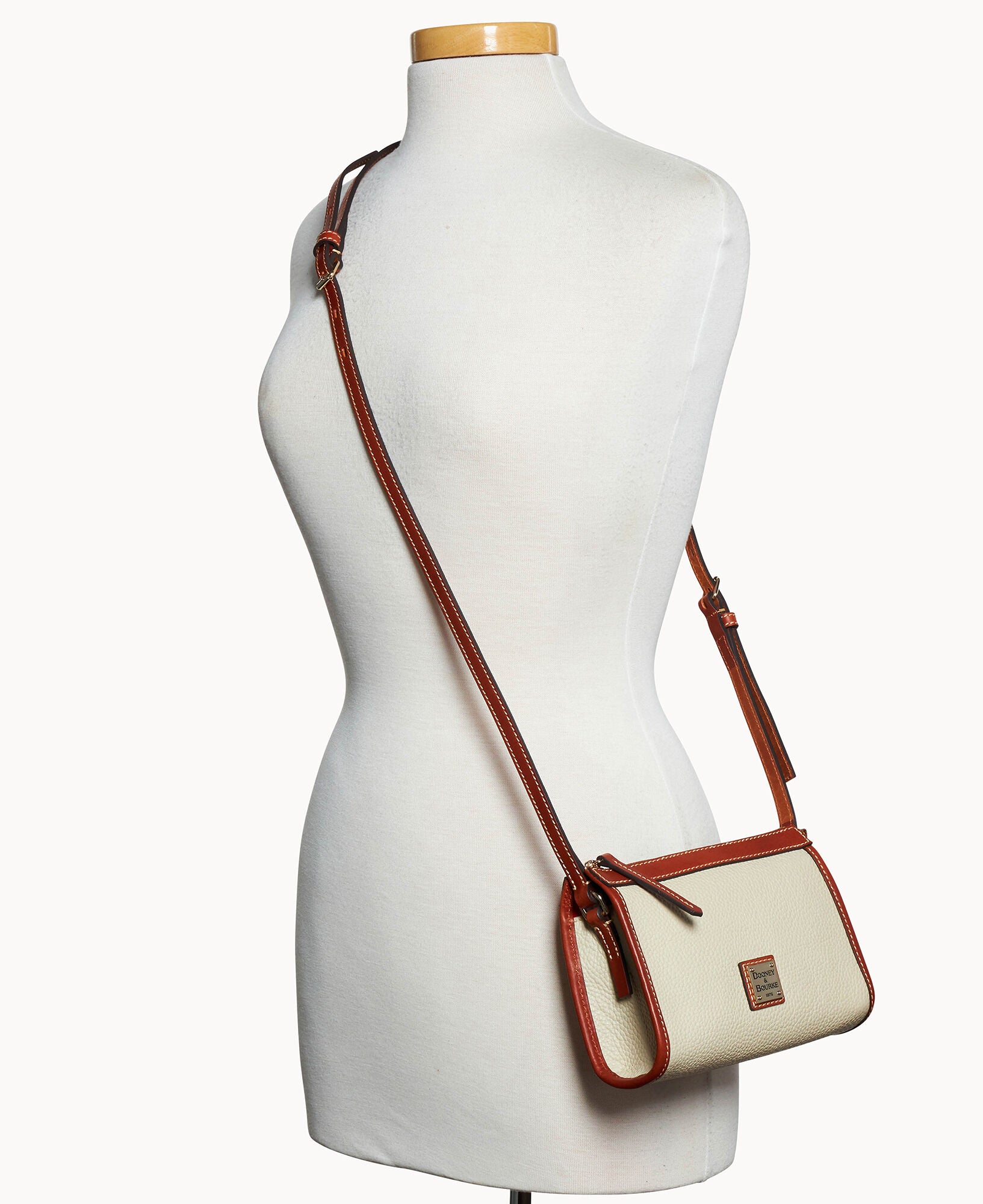 Pebble Grain Small East West Crossbody - Image 4