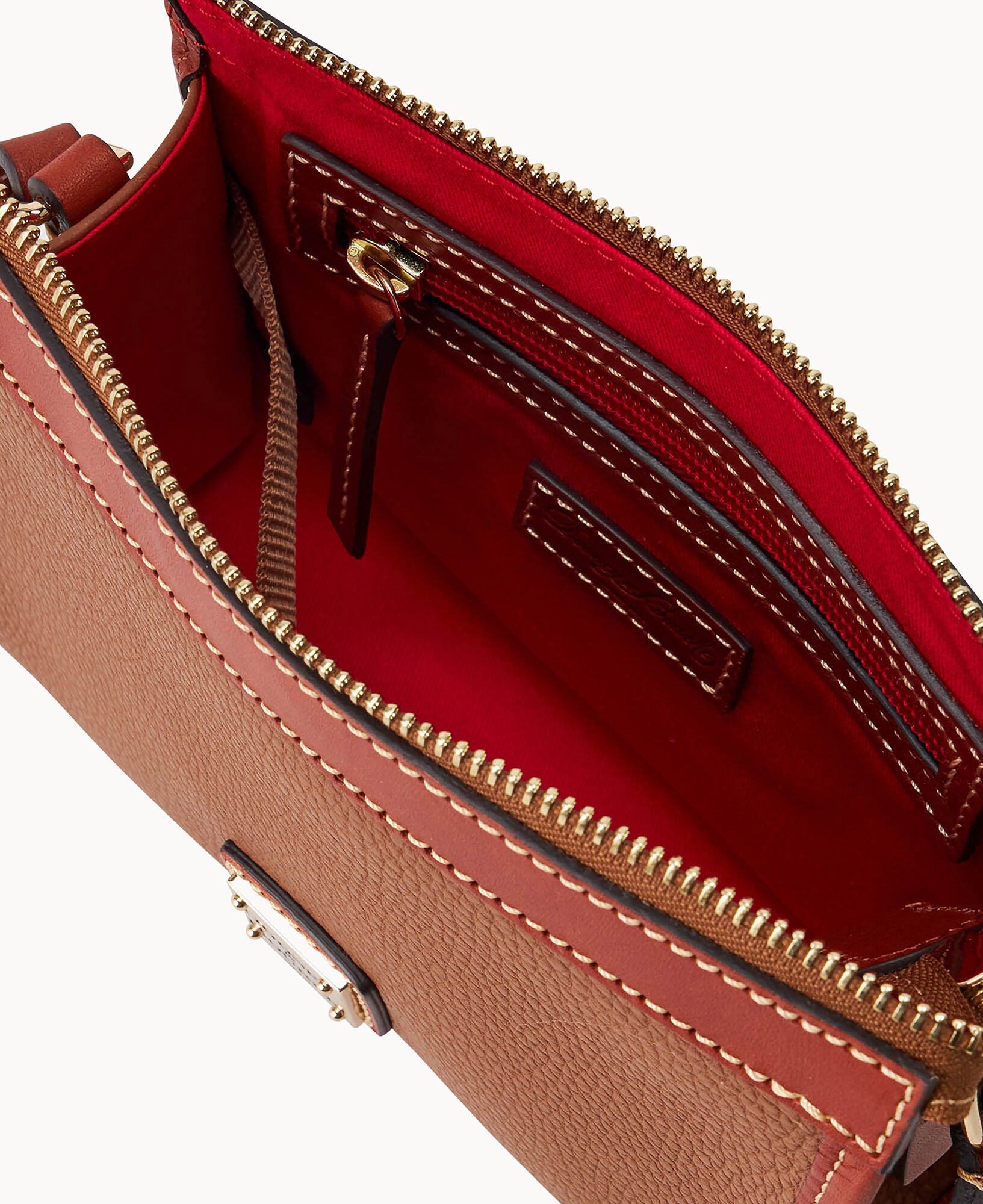Pebble Grain Small East West Crossbody - Image 11