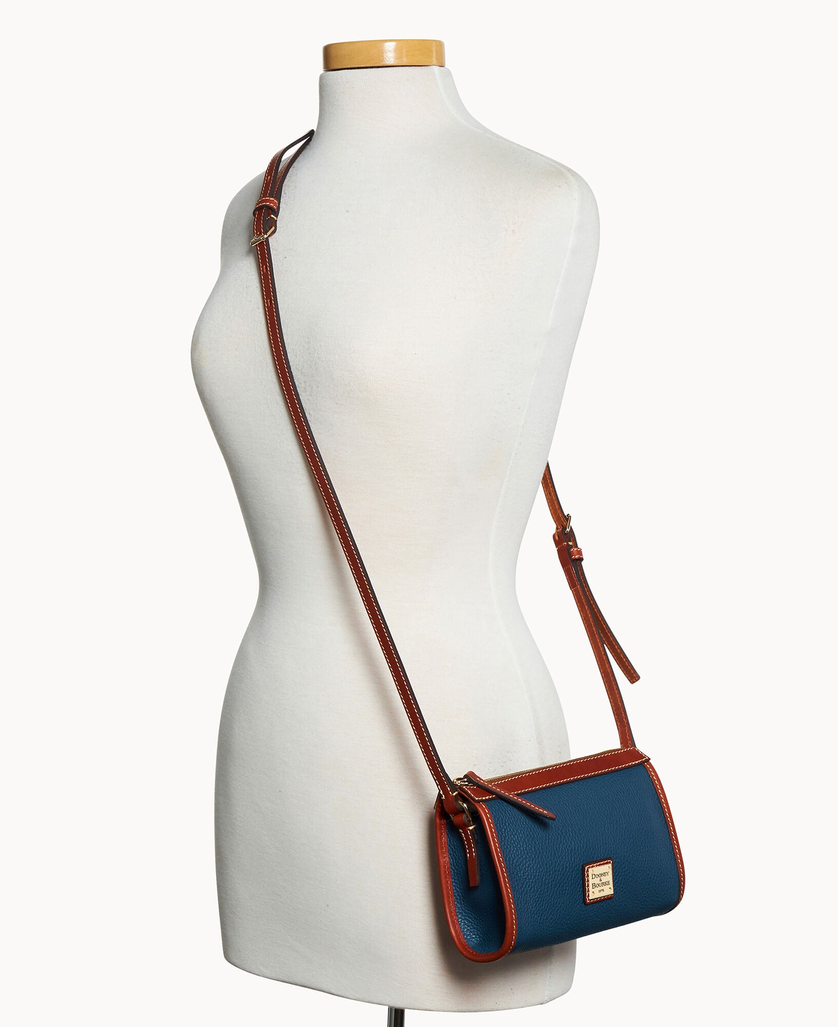 Pebble Grain Small East West Crossbody - Image 16
