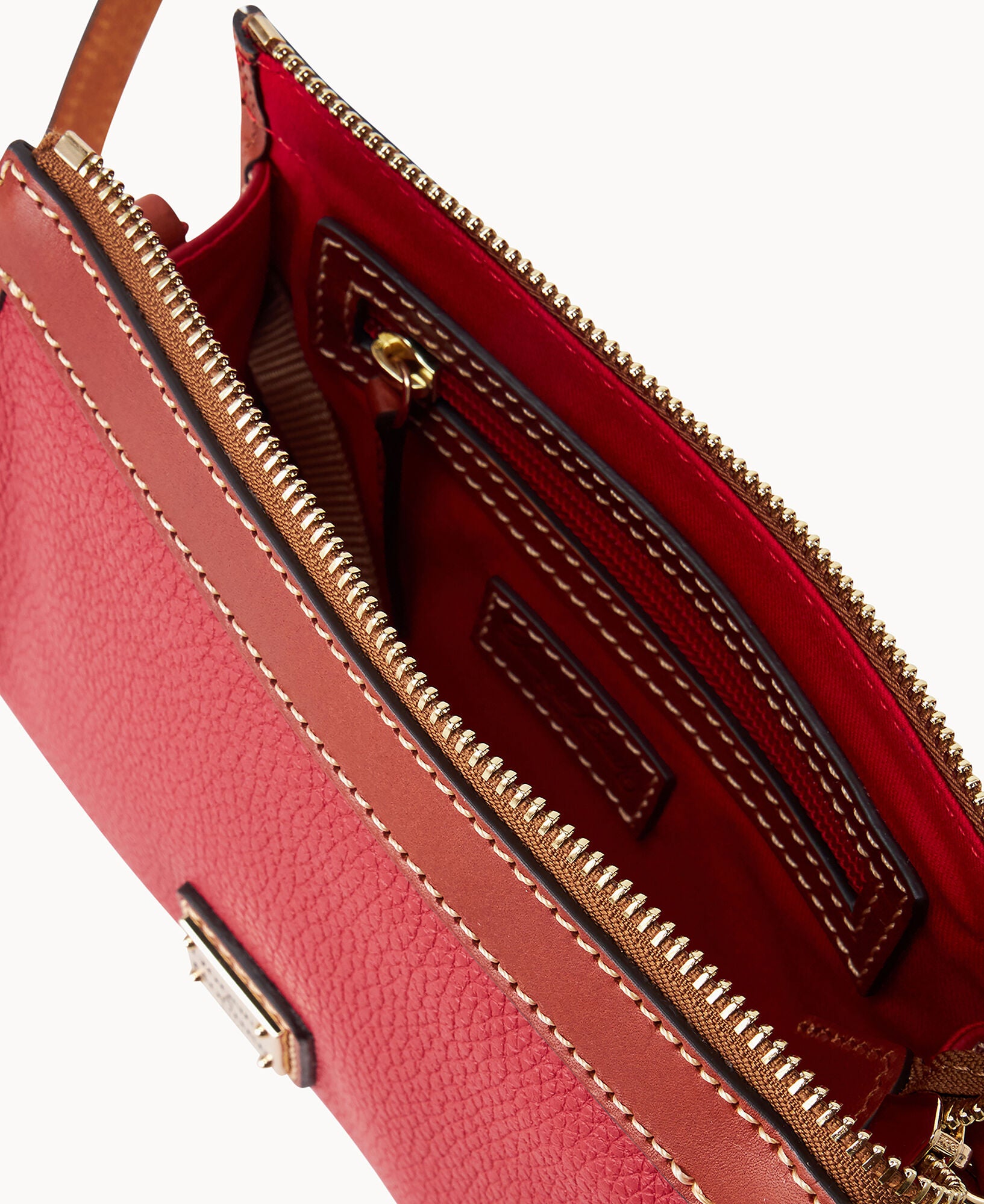 Pebble Grain Small East West Crossbody - Image 23
