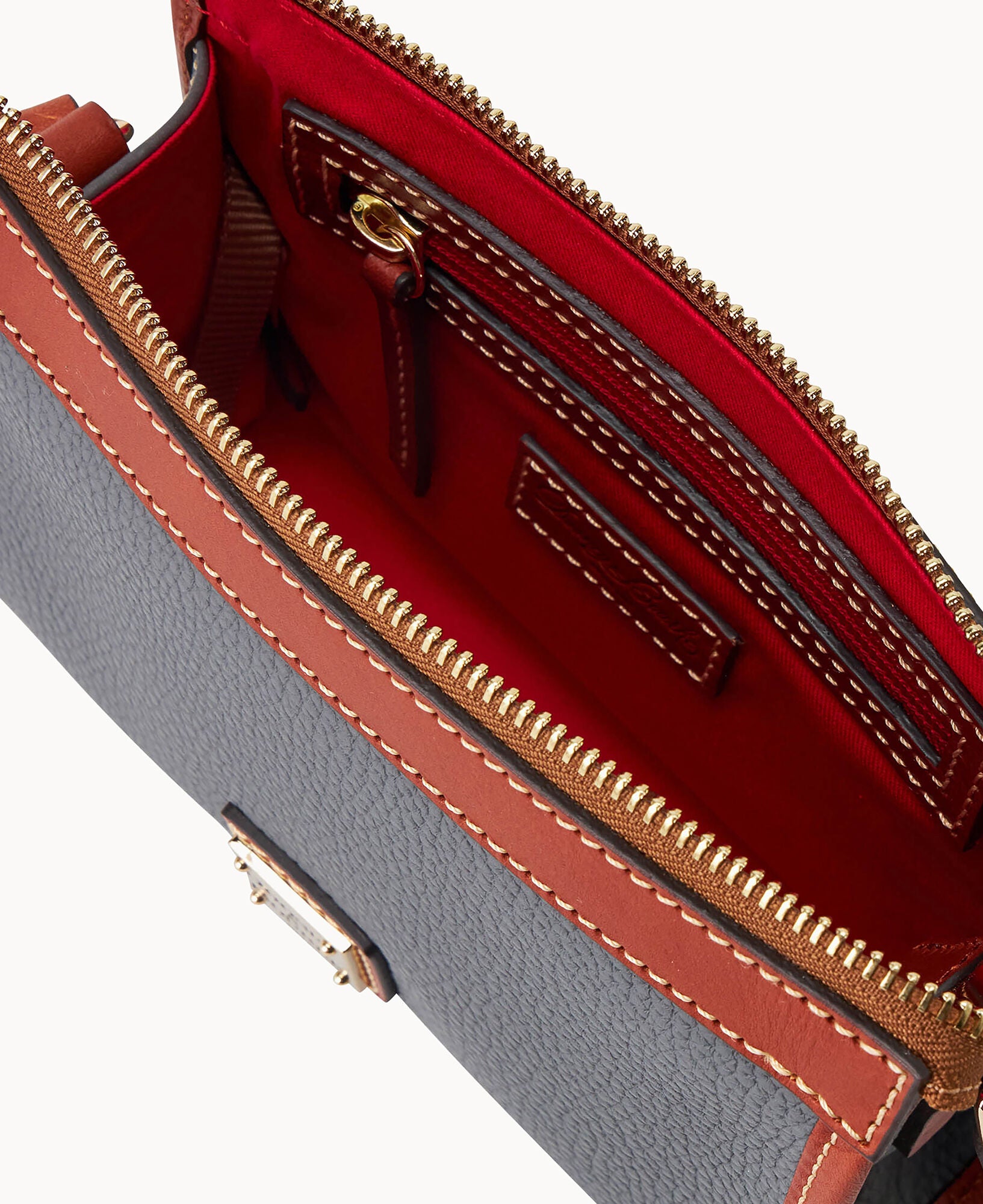 Pebble Grain Small East West Crossbody - Image 27