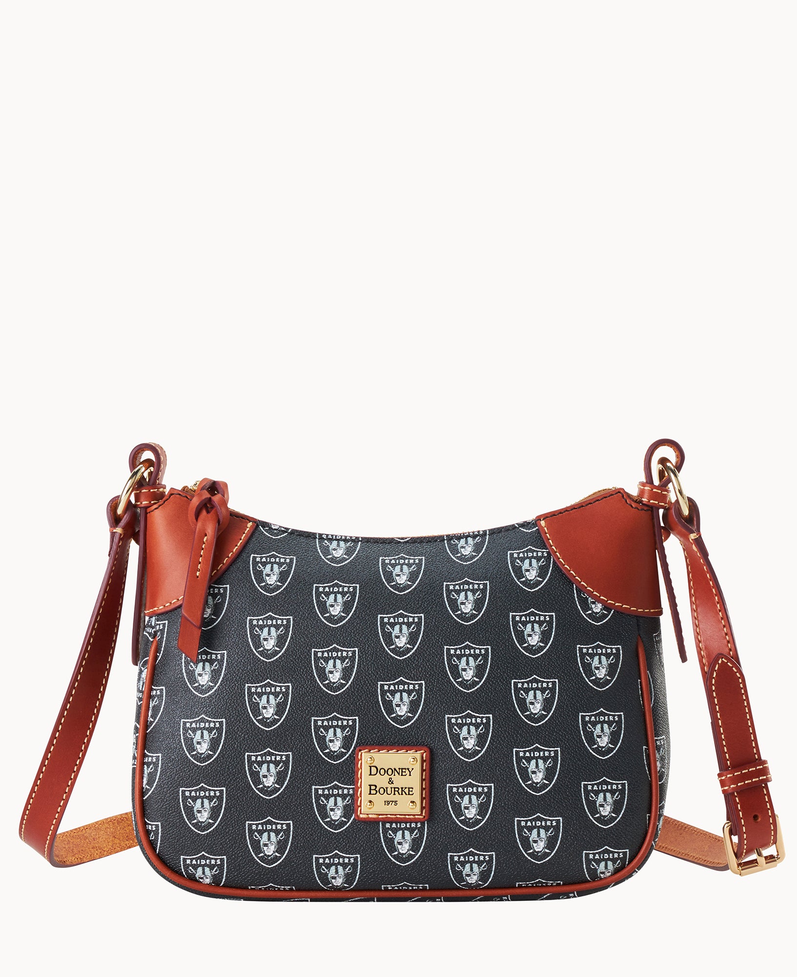 NFL Raiders Crossbody Hobo 22