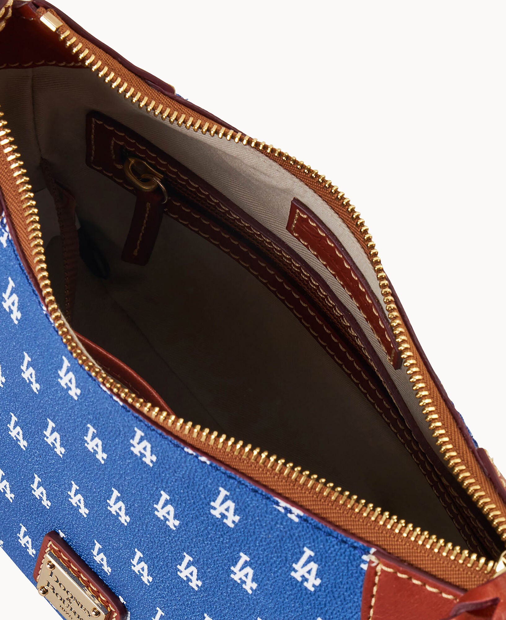 MLB Dodgers Crossbody Hobo 22 - Image 3