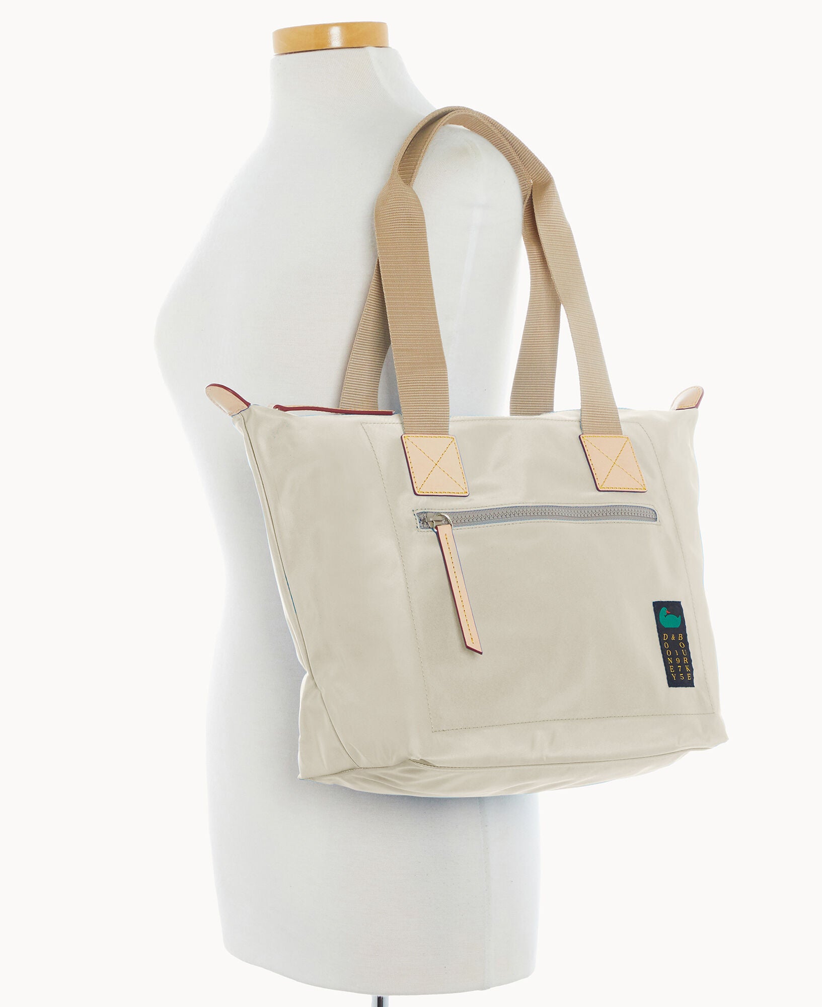 Nylon Front Zip Tote - Image 30