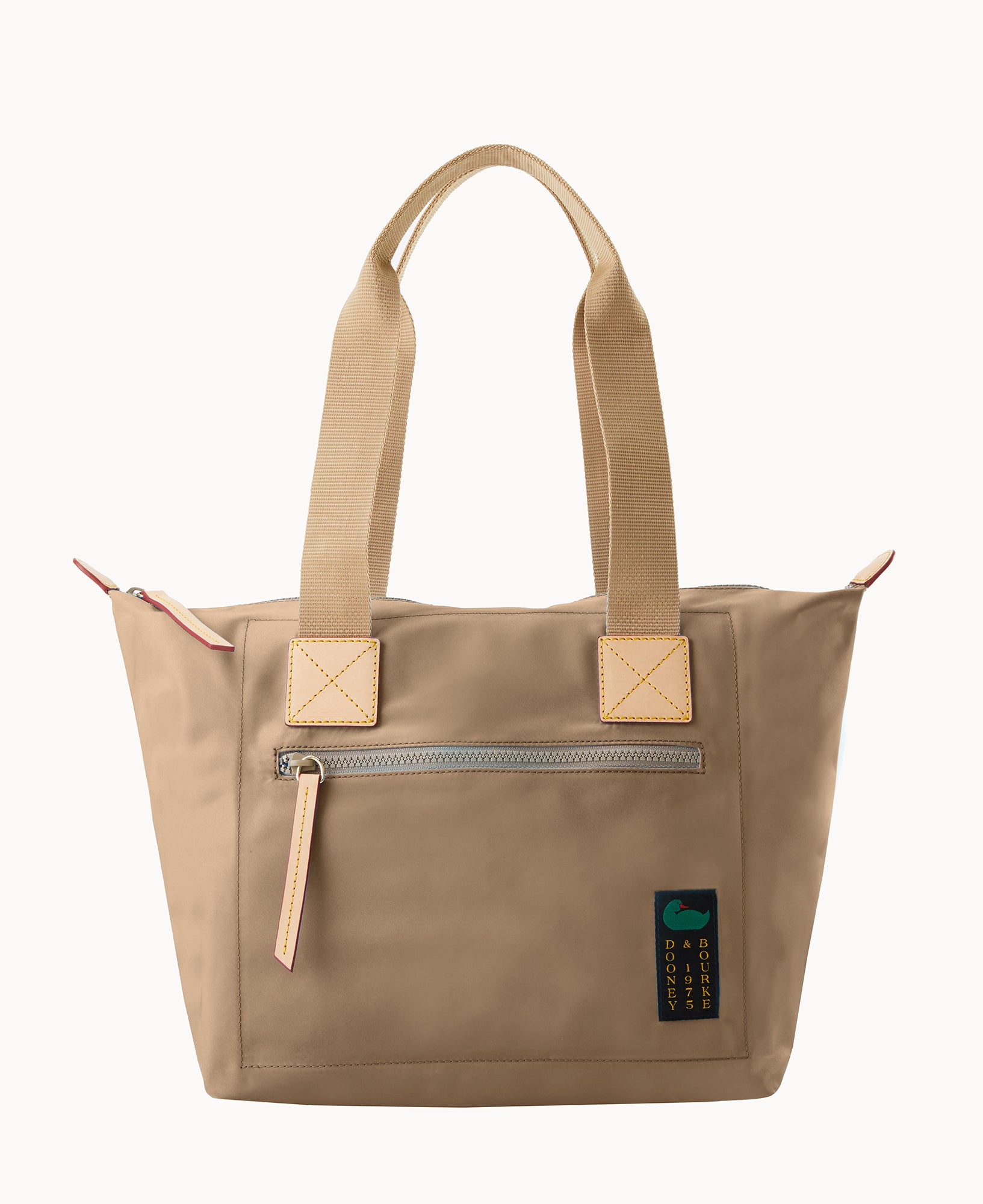 Nylon Front Zip Tote - Image 11