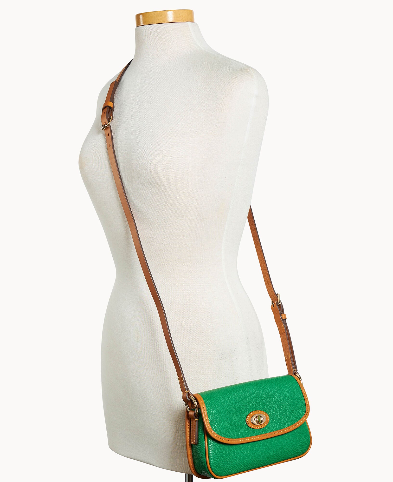 Pebble Grain Turnlock Crossbody 22 - Image 10