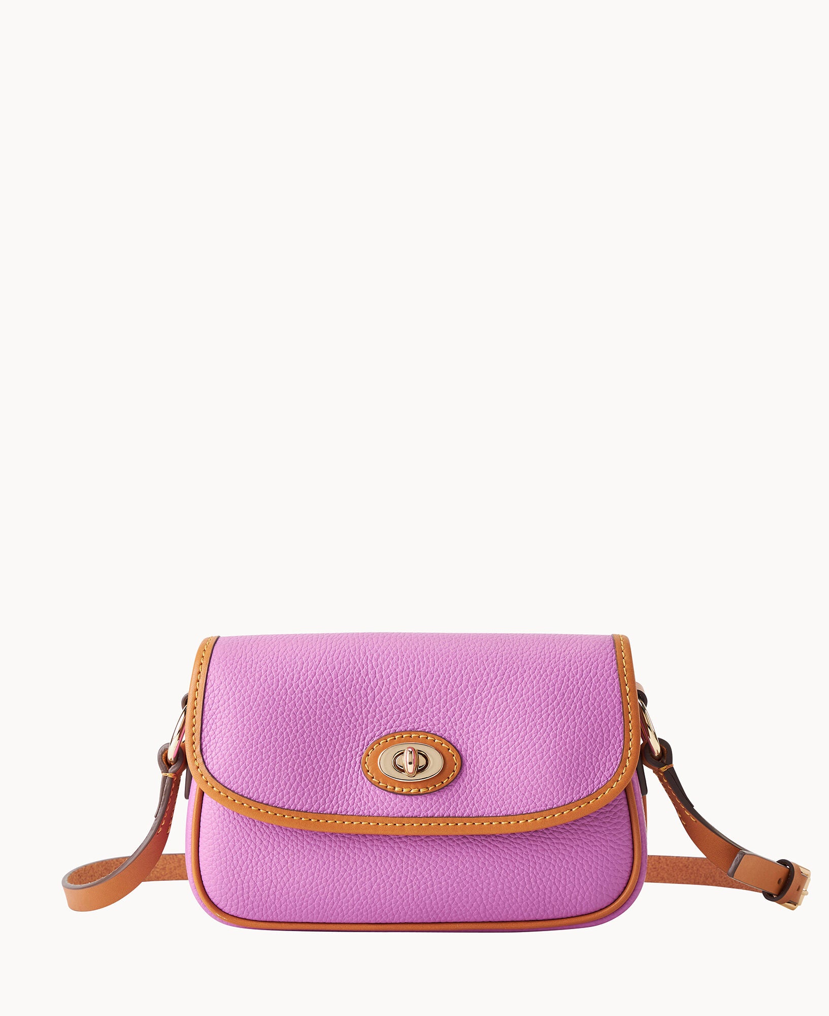 Pebble Grain Turnlock Crossbody 22 - Image 26