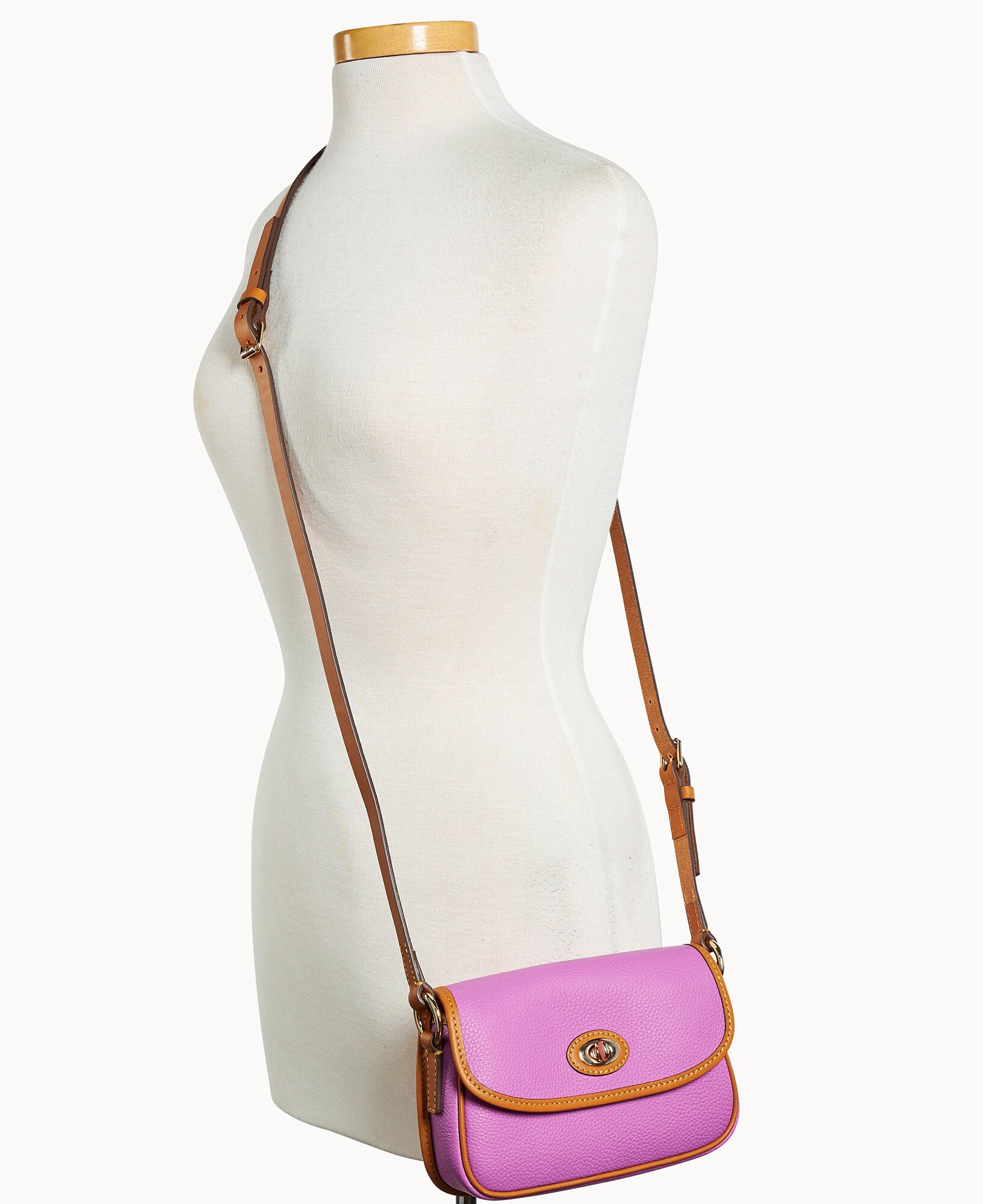 Pebble Grain Turnlock Crossbody 22 - Image 30