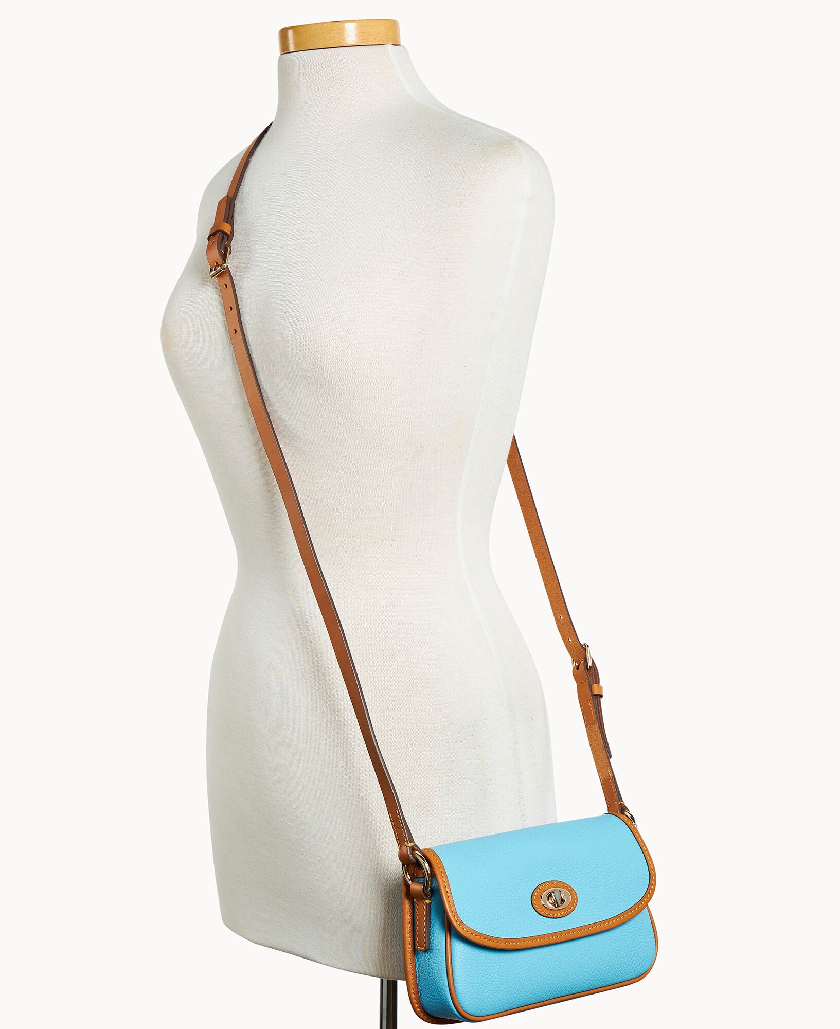 Pebble Grain Turnlock Crossbody 22 - Image 25