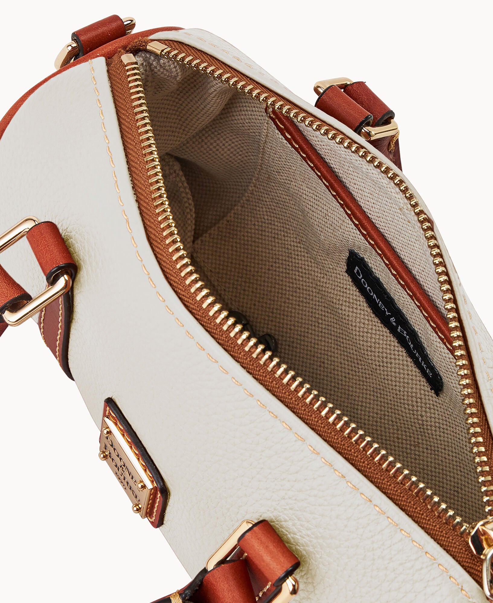 Pebble Grain Crossbody Barrel Satchel 20 - Image 7