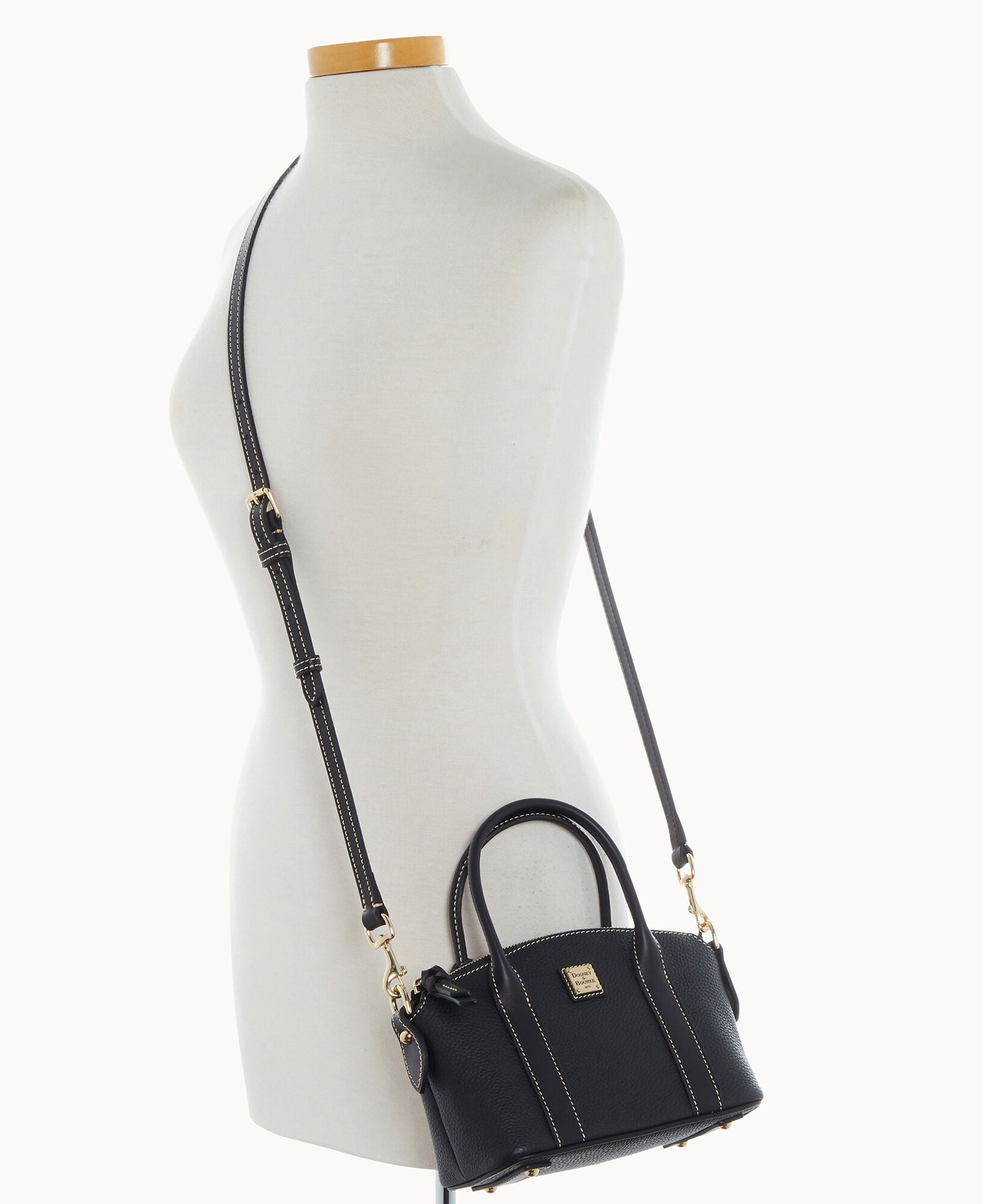 Pebble Grain Small Madeline Satchel - Image 10