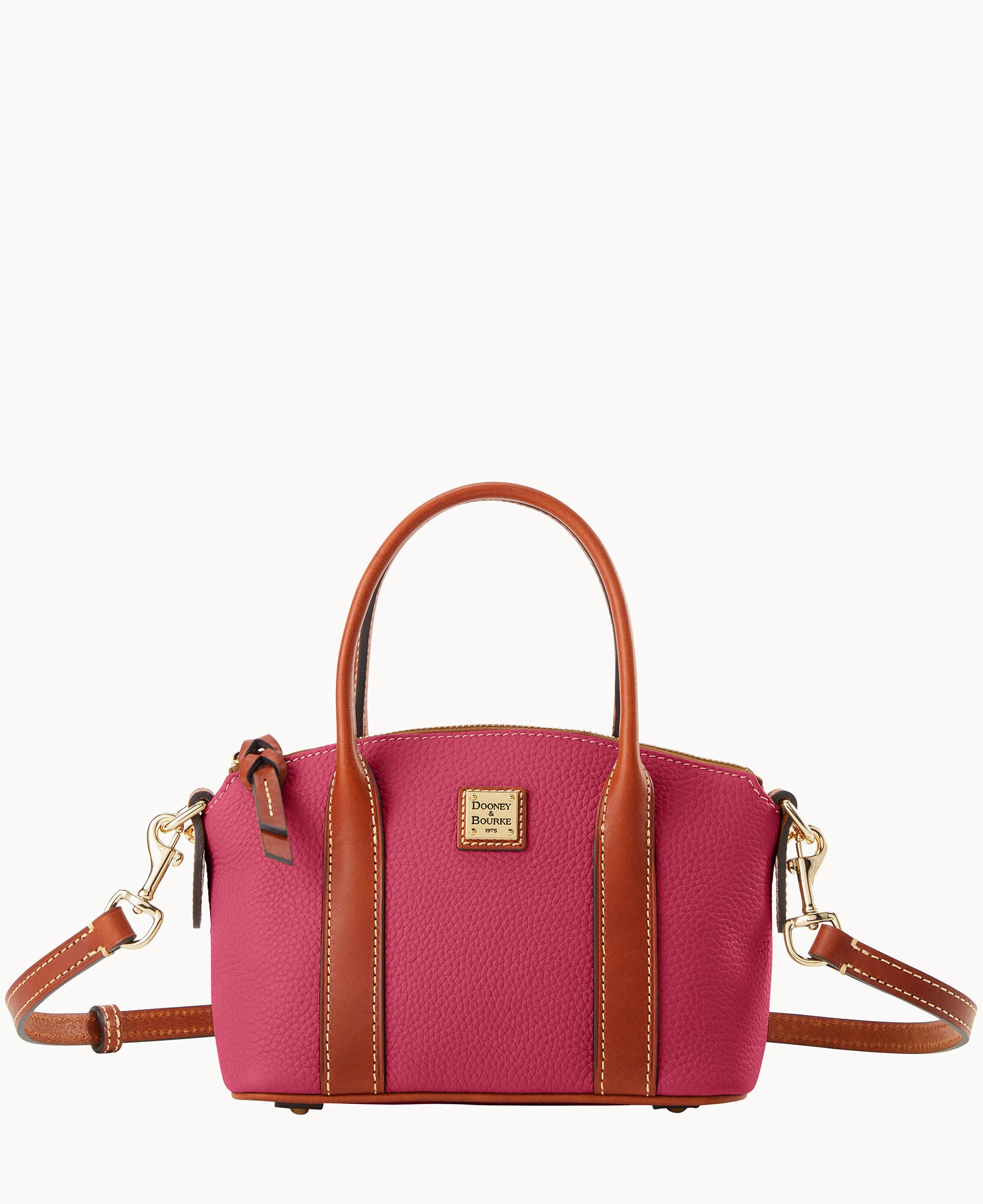 Pebble Grain Small Madeline Satchel - Image 16