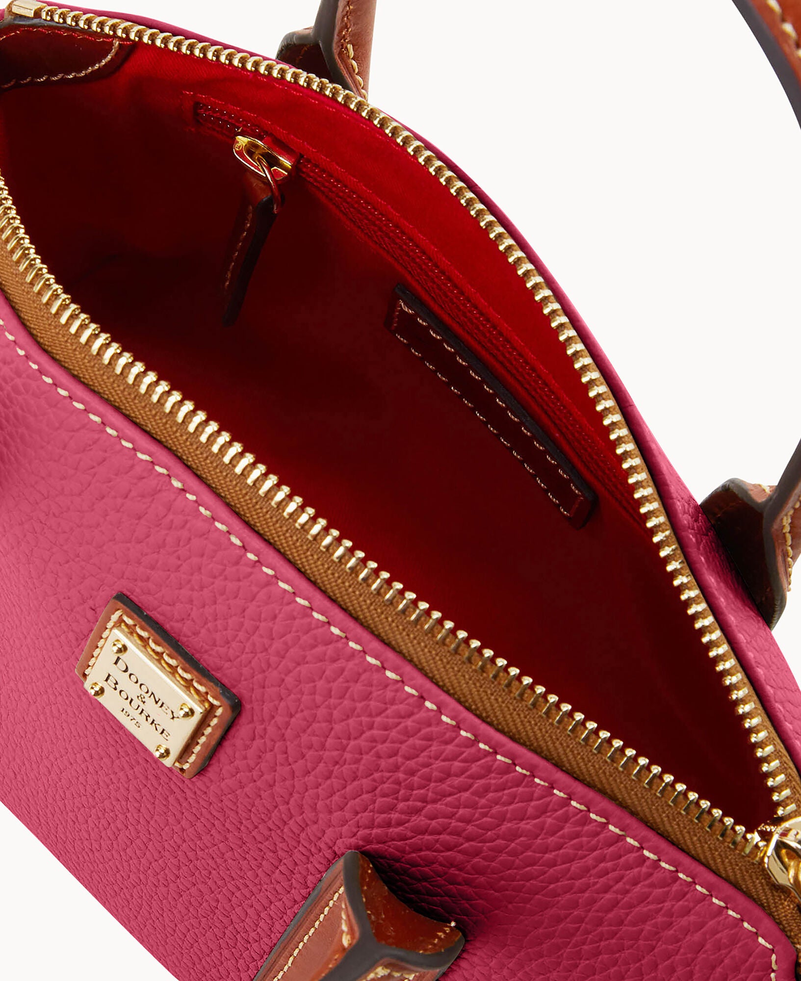 Pebble Grain Small Madeline Satchel - Image 18