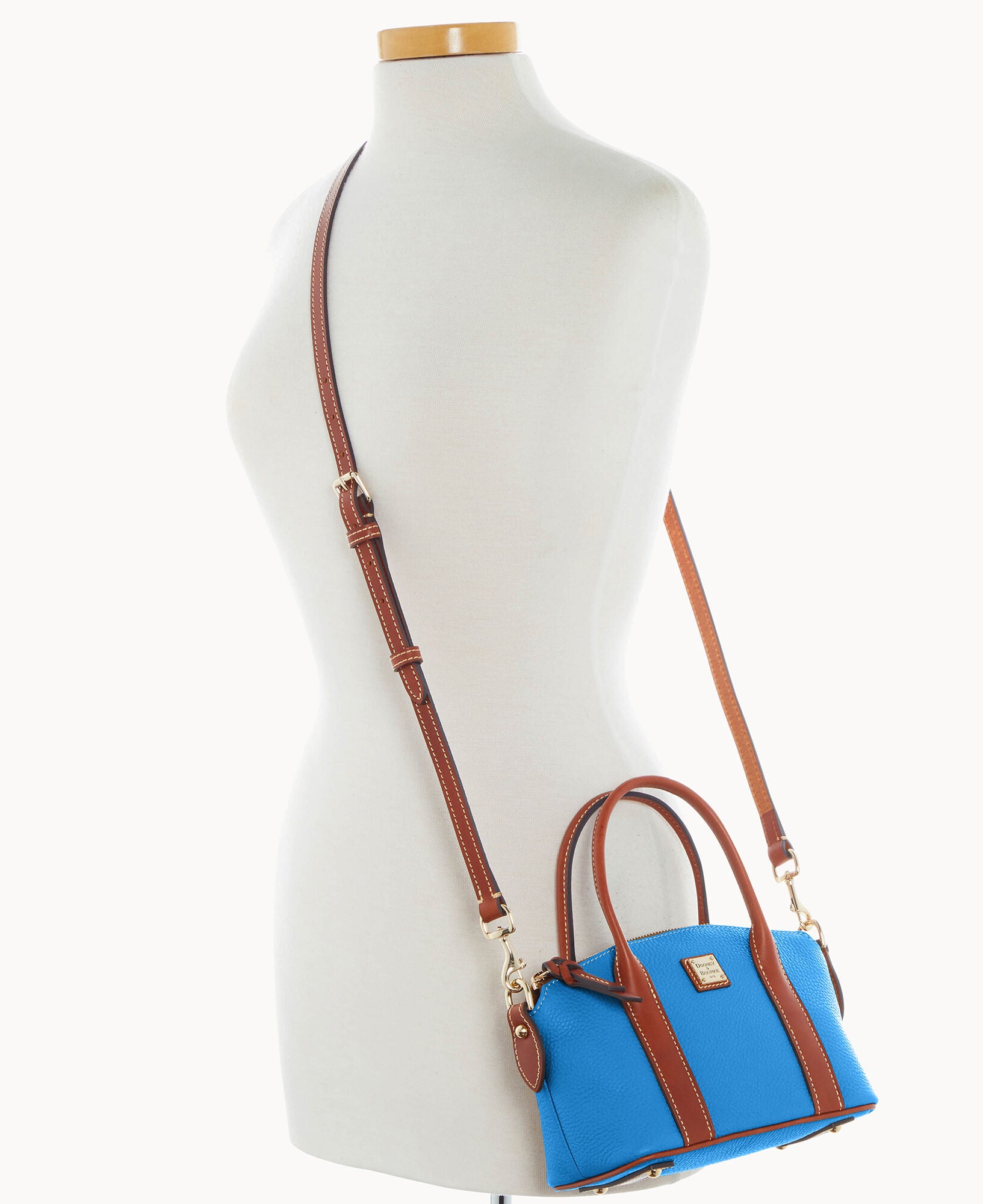 Pebble Grain Small Madeline Satchel - Image 30