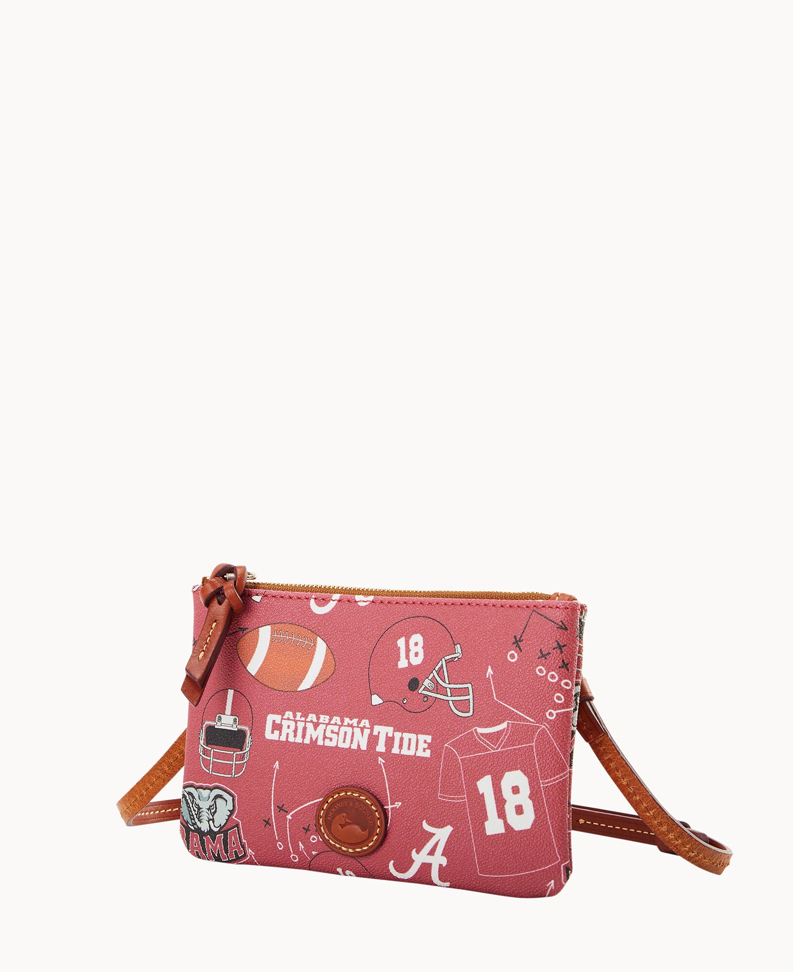 Collegiate University of Alabama Top Zip Crossbody - Image 2