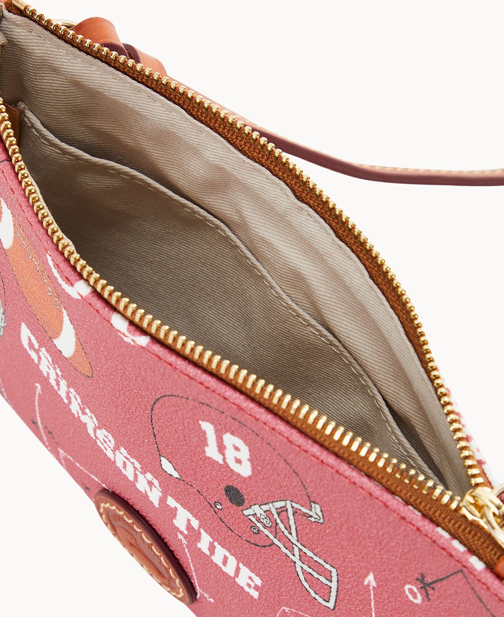 Collegiate University of Alabama Top Zip Crossbody - Image 3