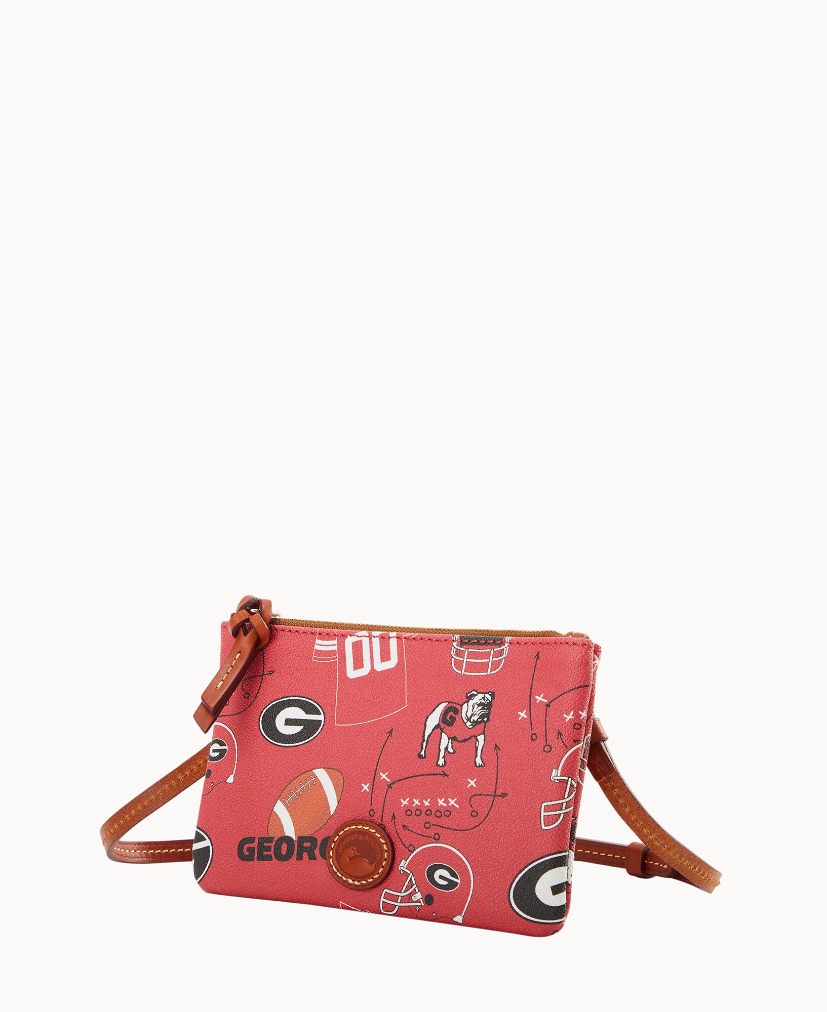 Collegiate University of Georgia Top Zip Crossbody - Image 2