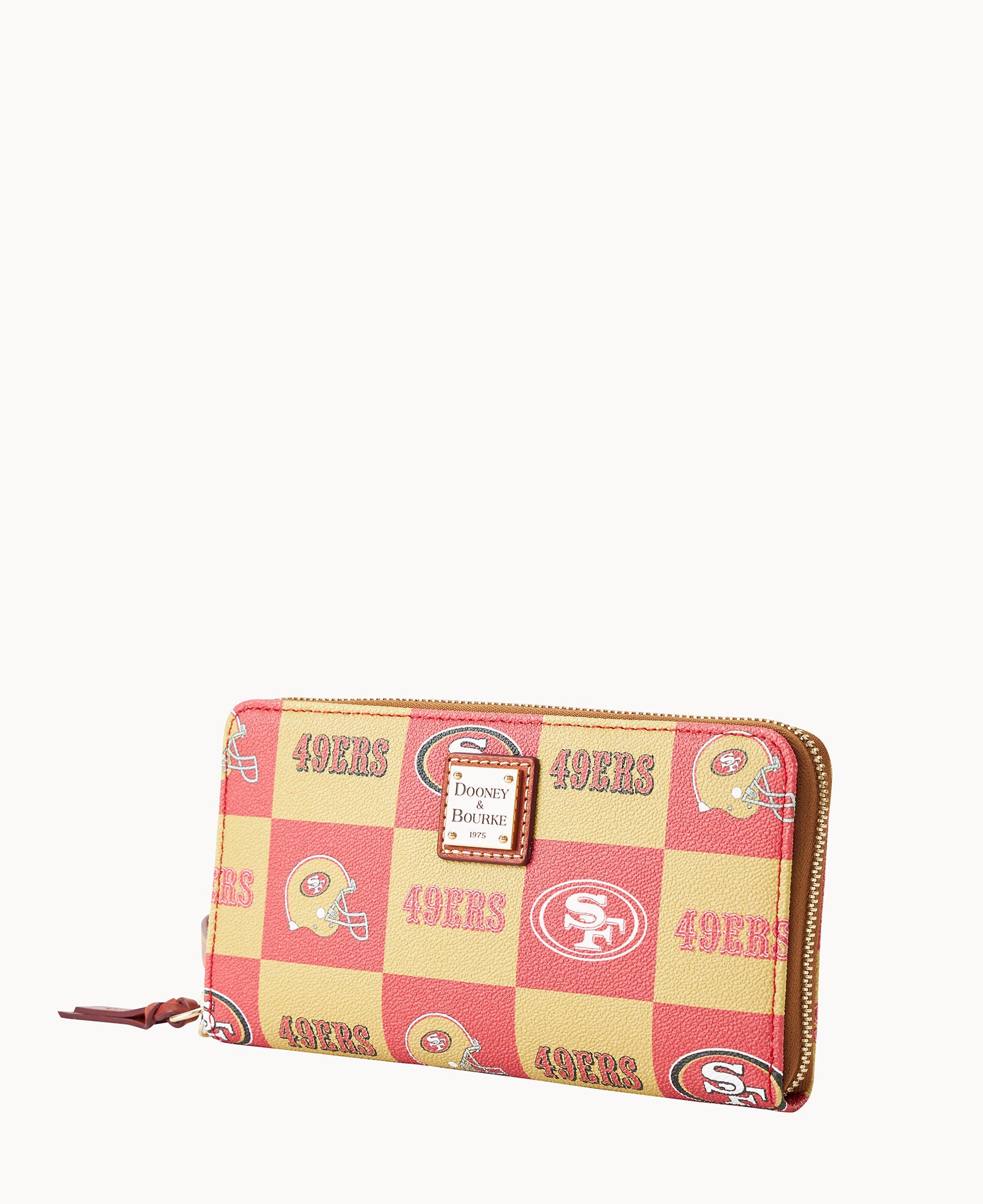 NFL 49ERS Large Zip Around Wristlet - Image 2