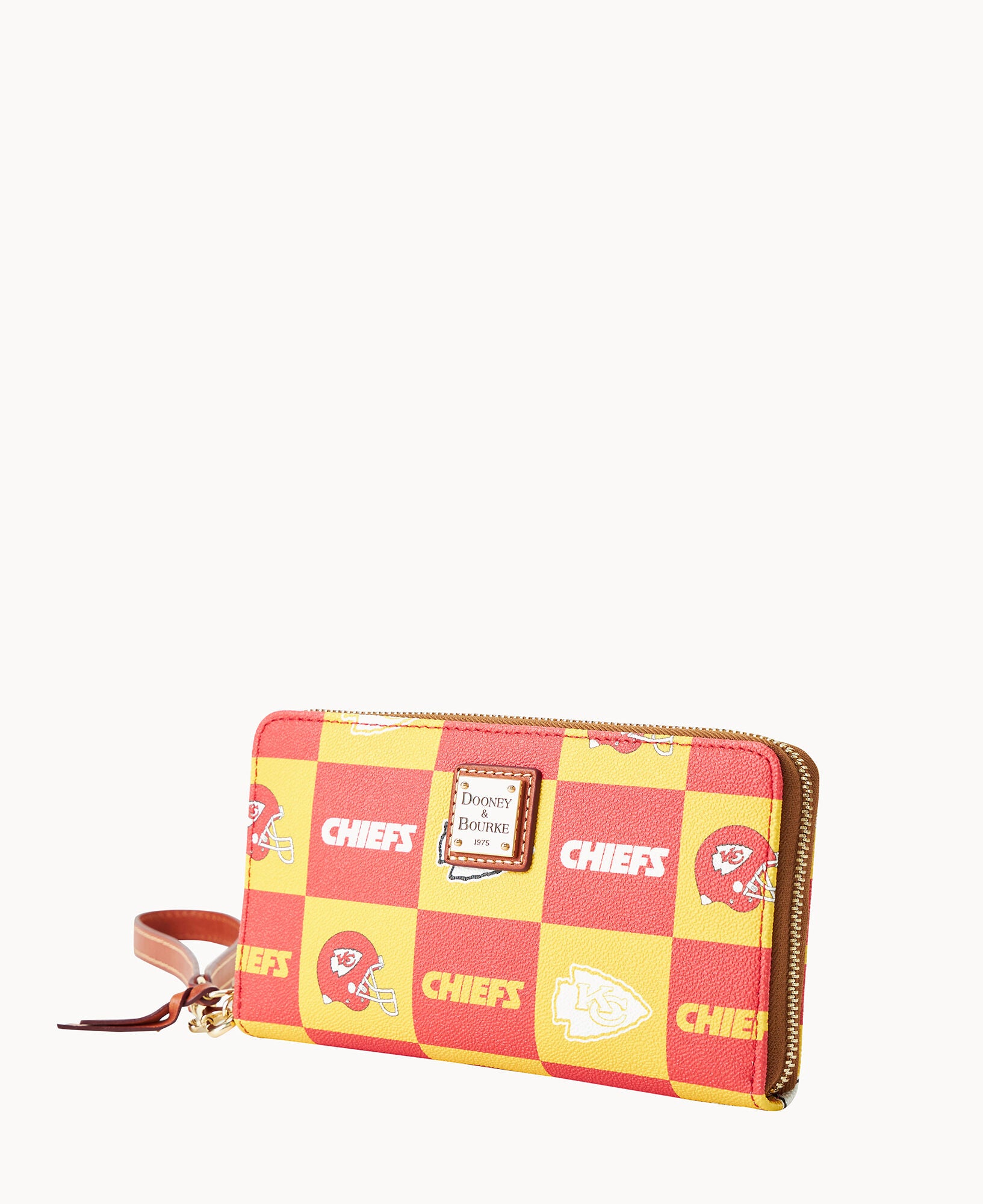 NFL Chiefs Large Zip Around Wristlet - Image 2