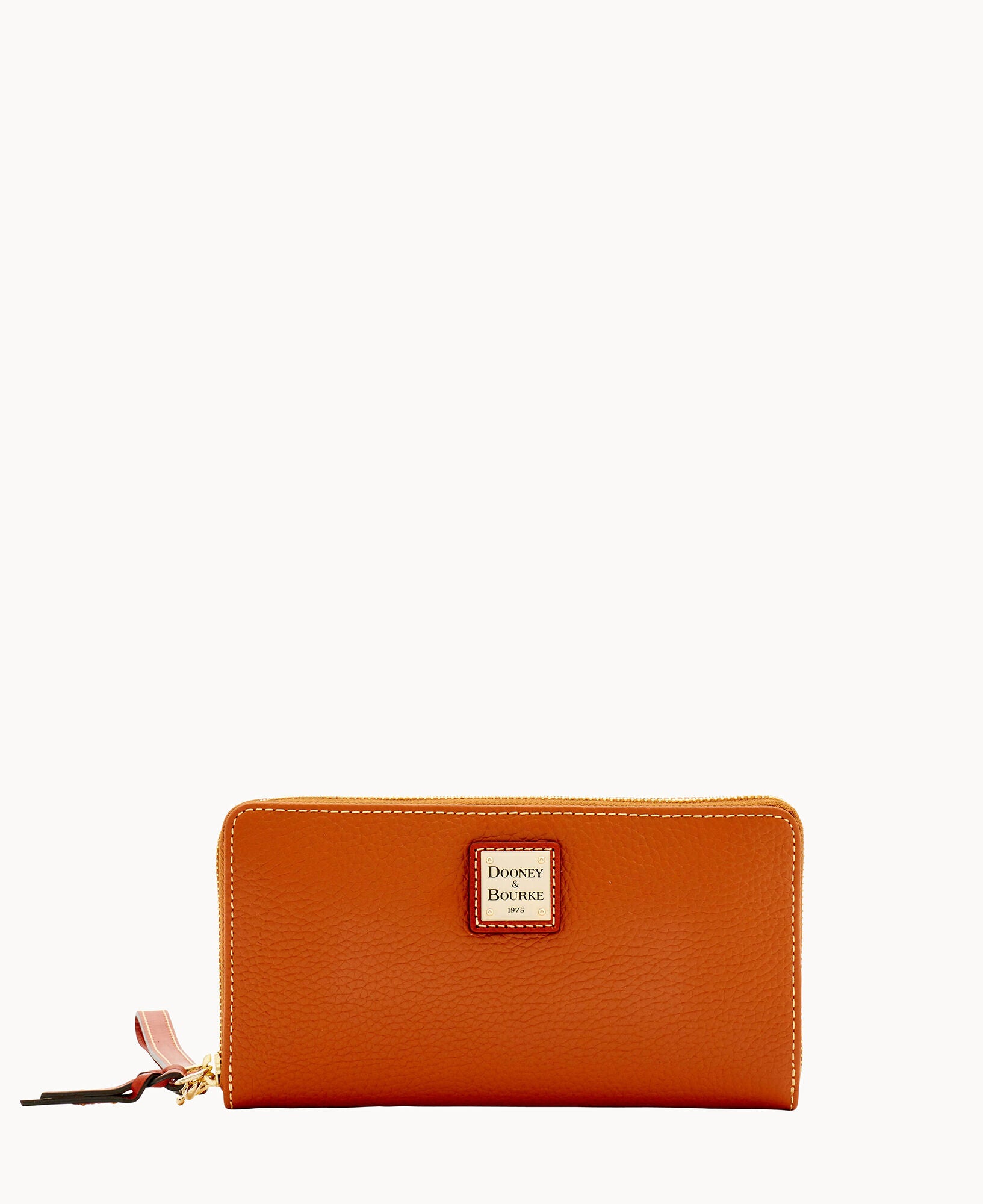 Pebble Grain Large Zip Around Wristlet - Image 28