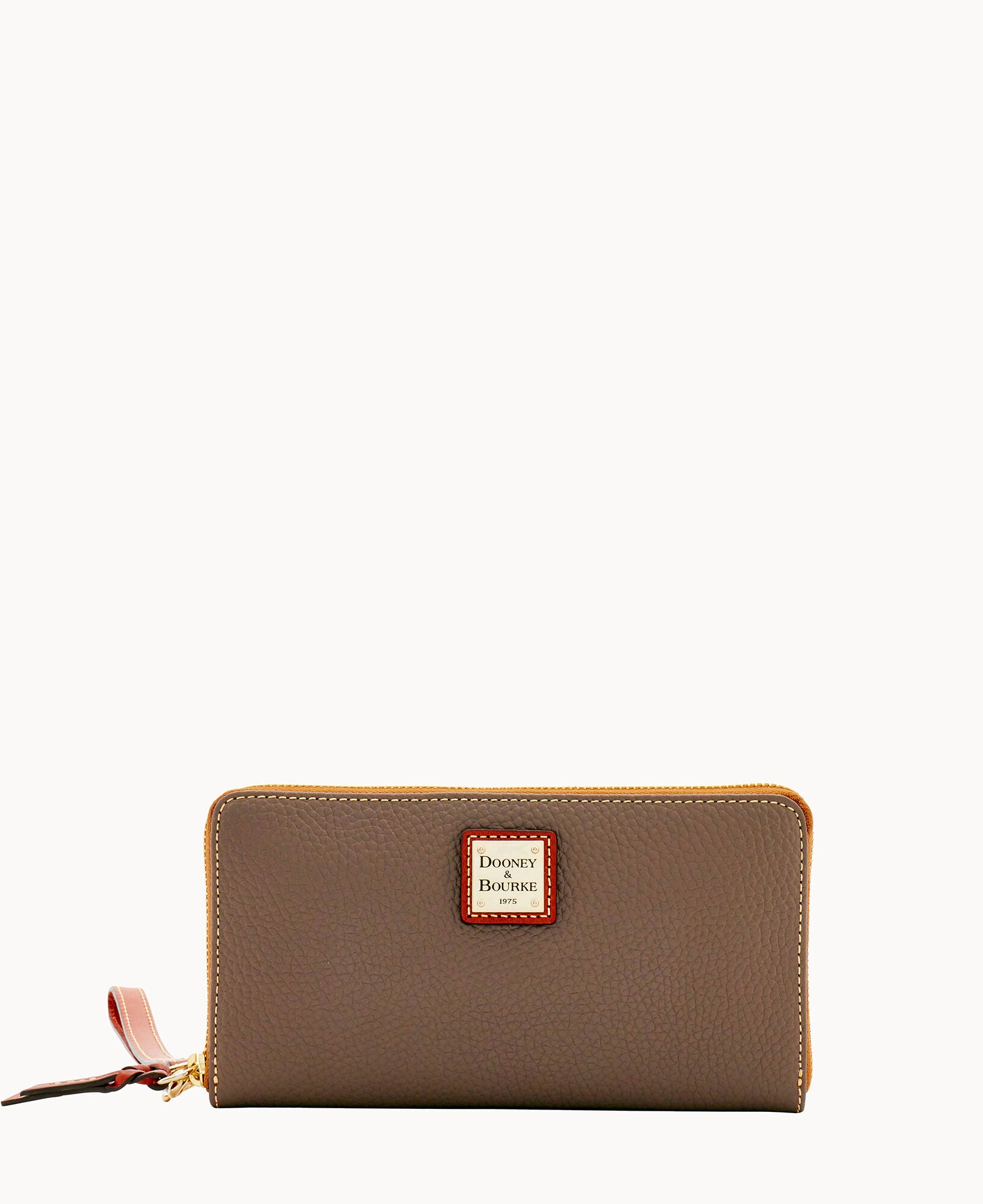 Pebble Grain Large Zip Around Wristlet - Image 22