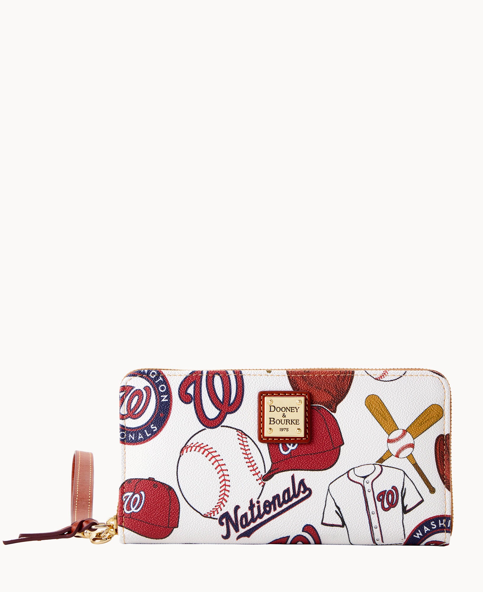 MLB Nationals Large Zip Around Wristlet - Image 4